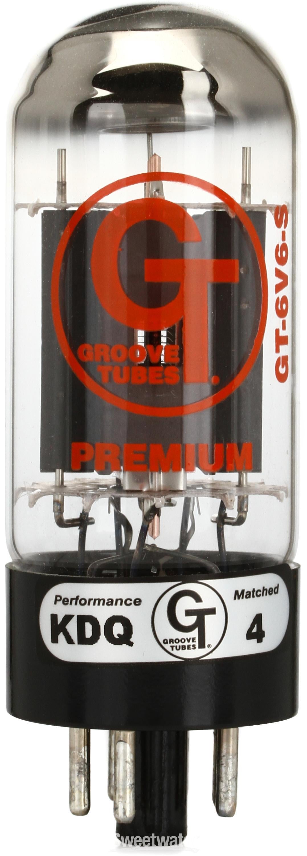 Groove Tubes GT-6V6S Select Power Tubes - Medium Duet | Sweetwater