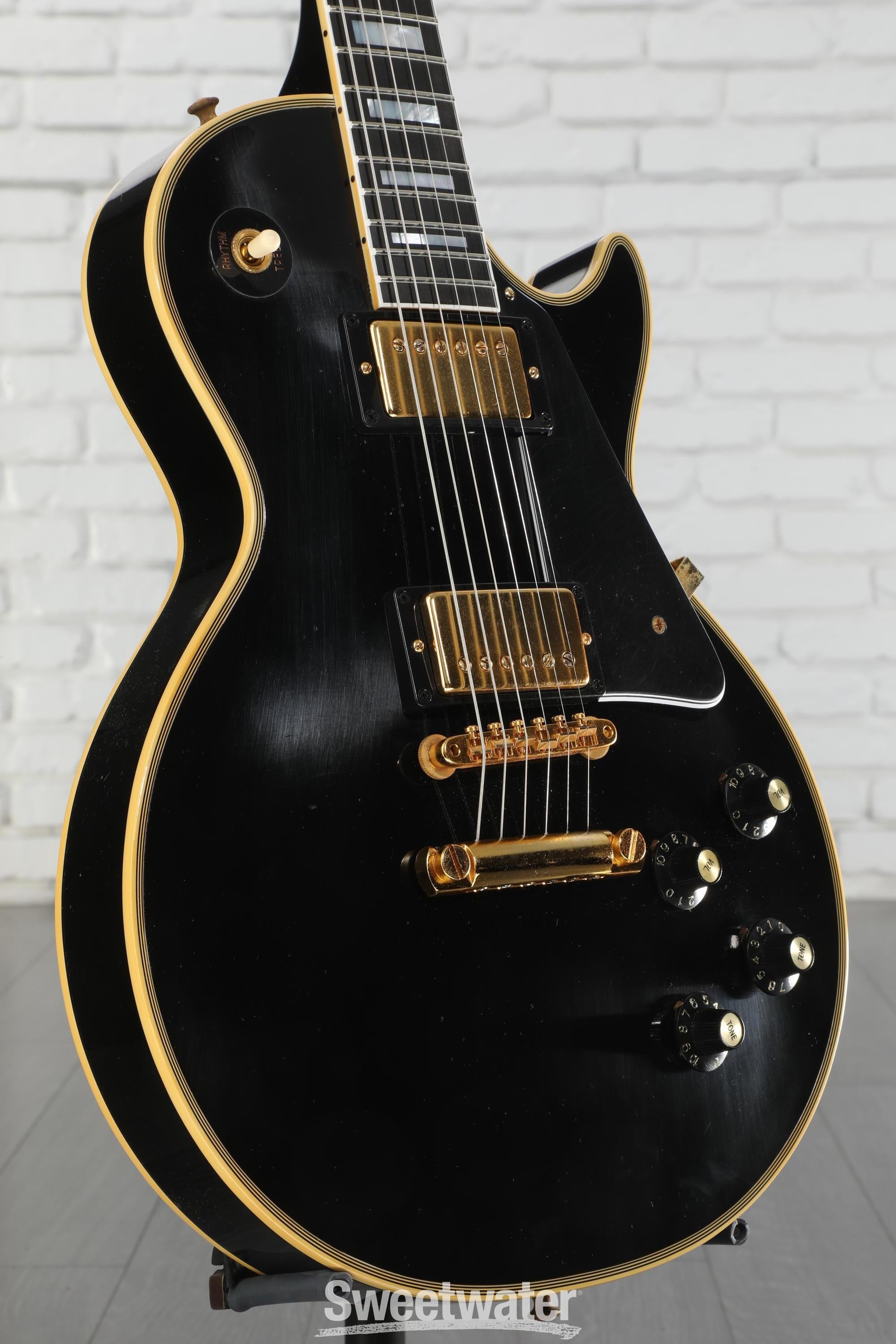 ギター Gibson Murphy Lab 1968 Les Paul Custom Platinum Gibson Custom Murphy Lab 1968 Les Paul Custom