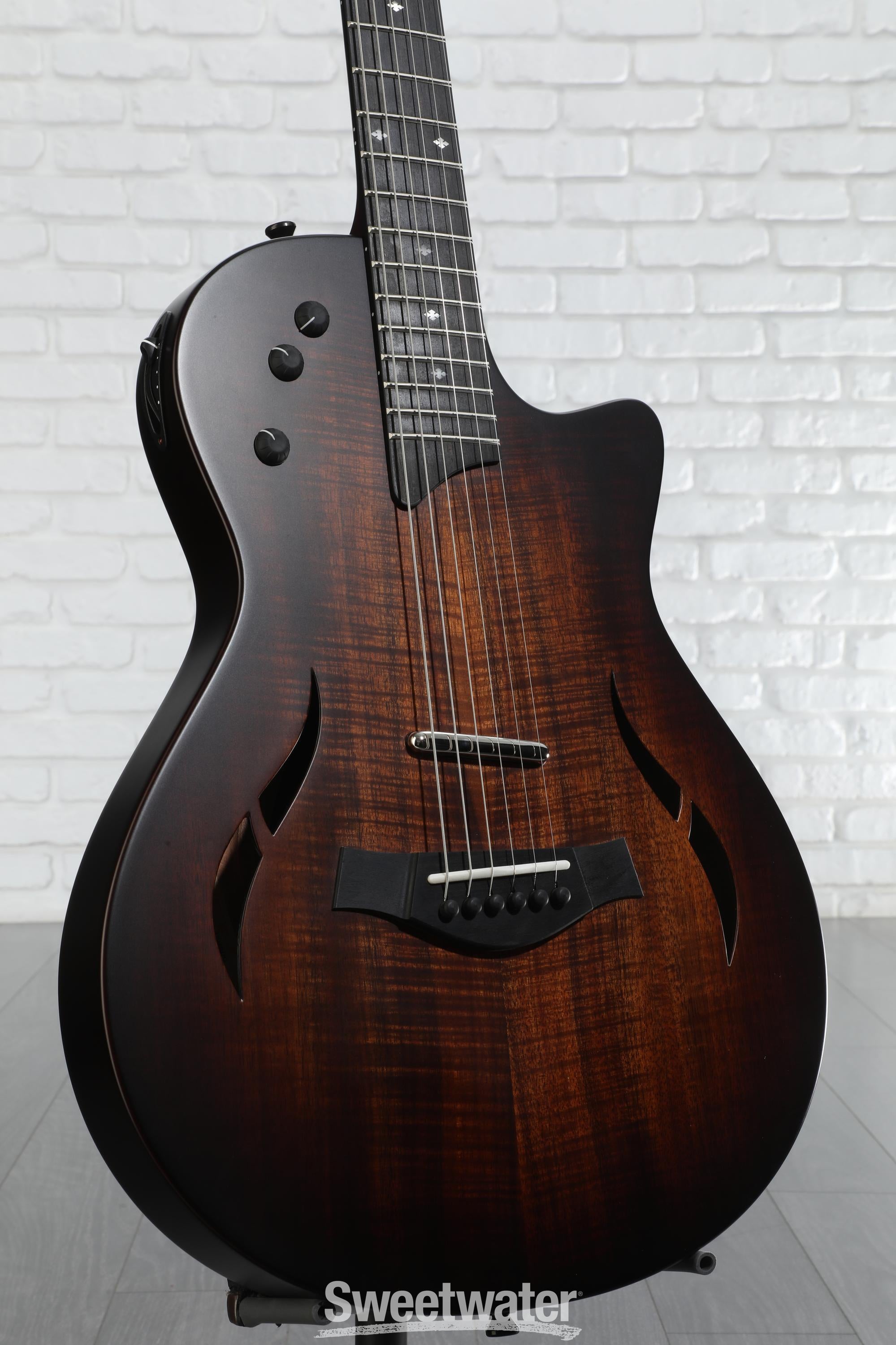 Taylor T5z Classic Koa Hollowbody Electric Guitar - Shaded Edgeburst Sweetwater Exclusive