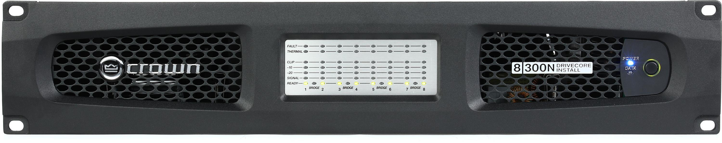 Crown DCi 8|300N Networked Power Amplifier | Sweetwater