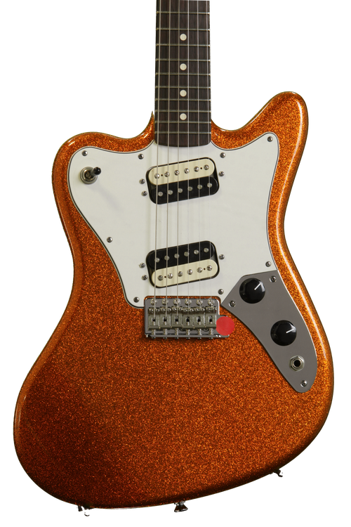 Fender Pawn Shop Super-Sonic Rosewood - Sunrise Orange Flake