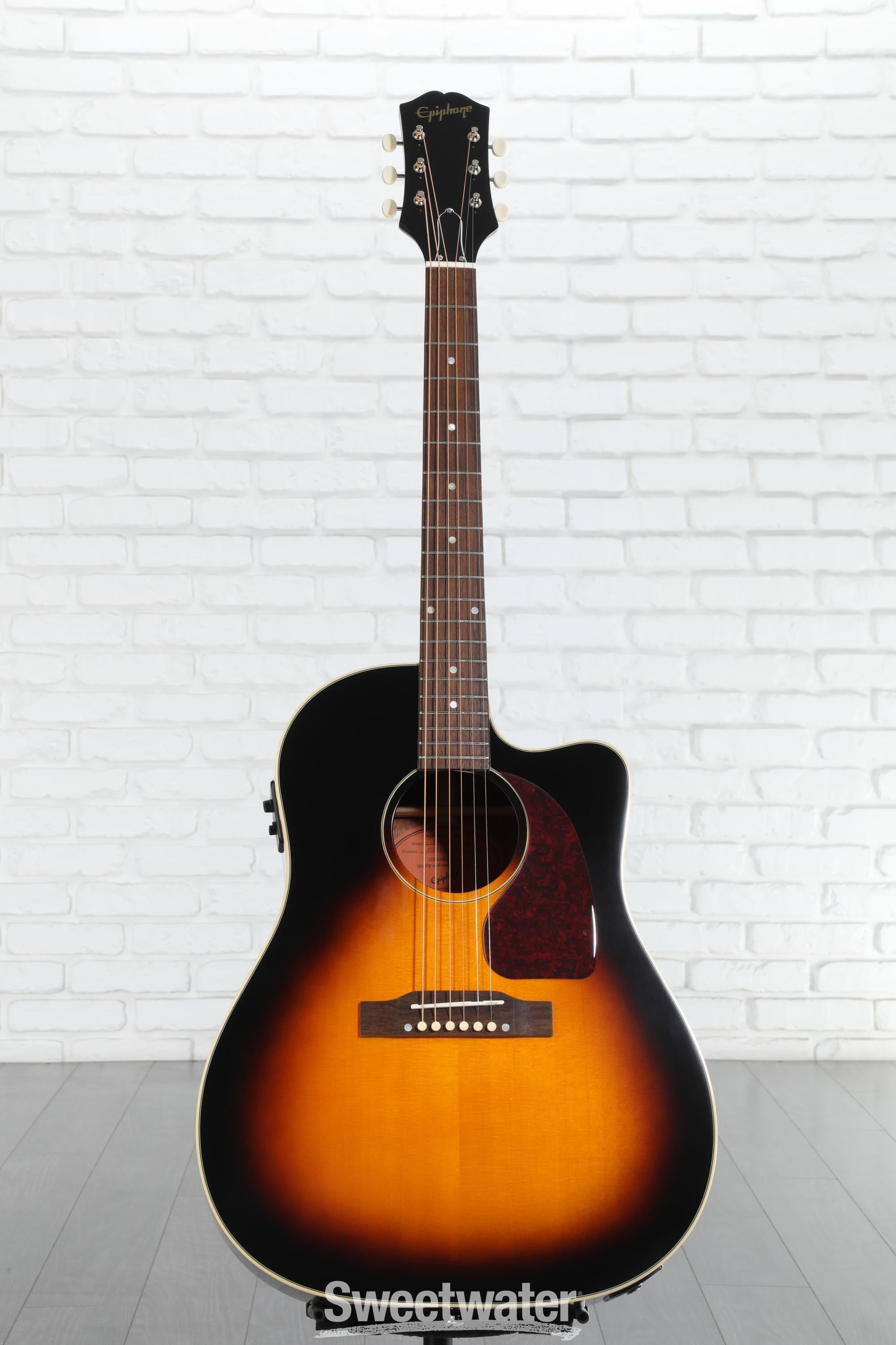 ギター Epiphone J-45 Aged Vintage Sunburst Epiphone J-45 Aged Vintage Sunburst Gloss - Willcutt Guitars