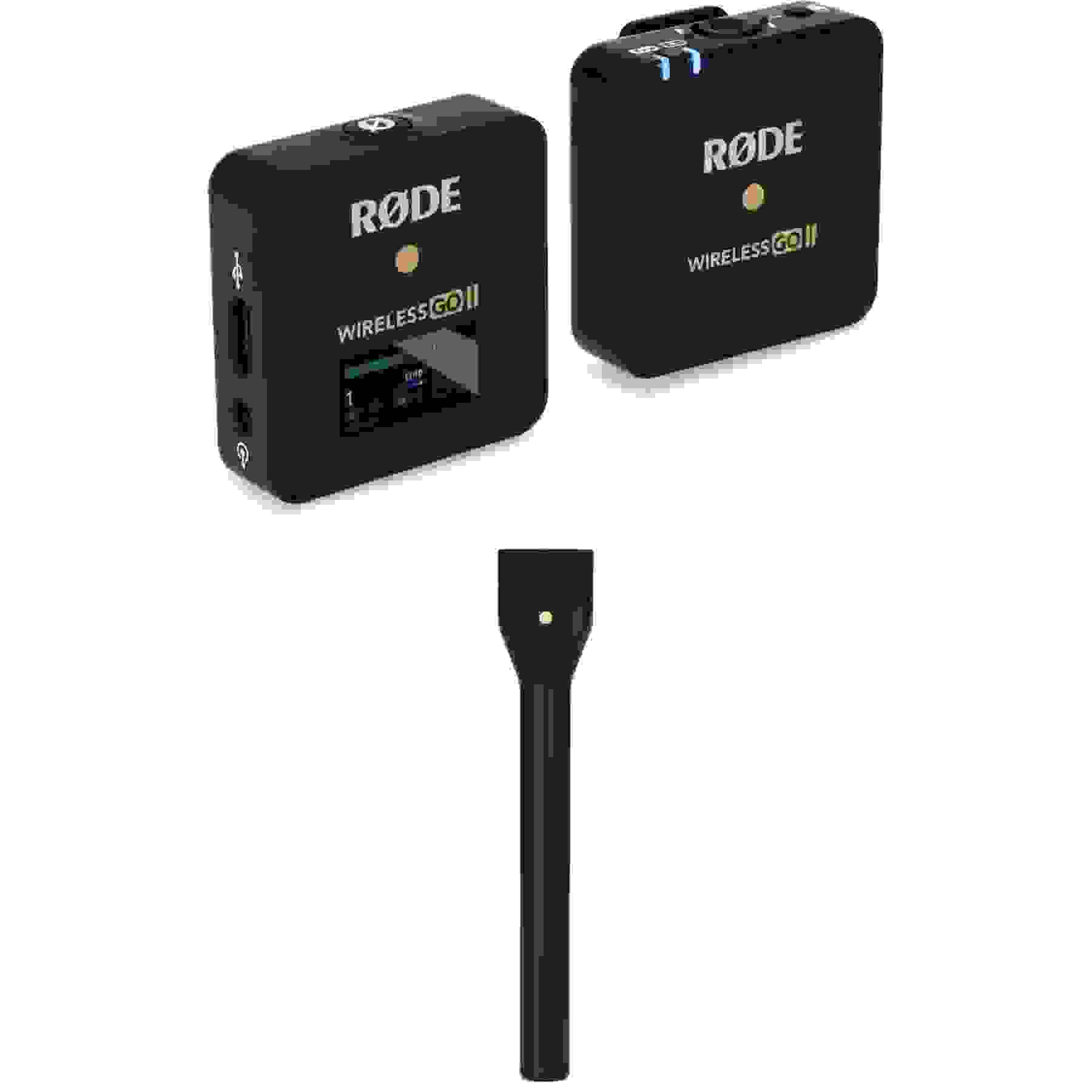 Rode Wireless GO II Single Channel Wireless Microphone System Handheld ...