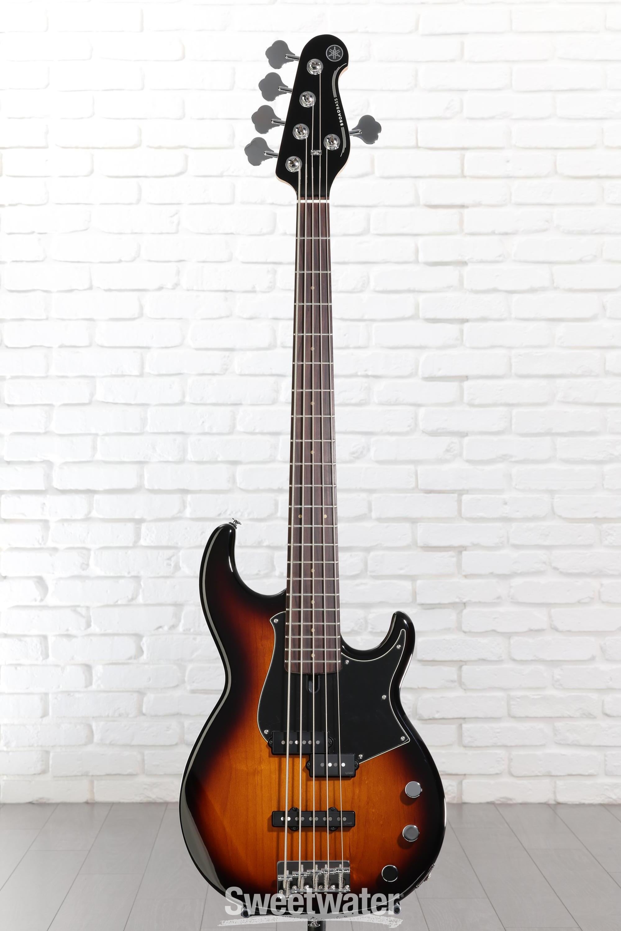 Yamaha BB435 5-string Bass Guitar - Tobacco Brown Sunburst