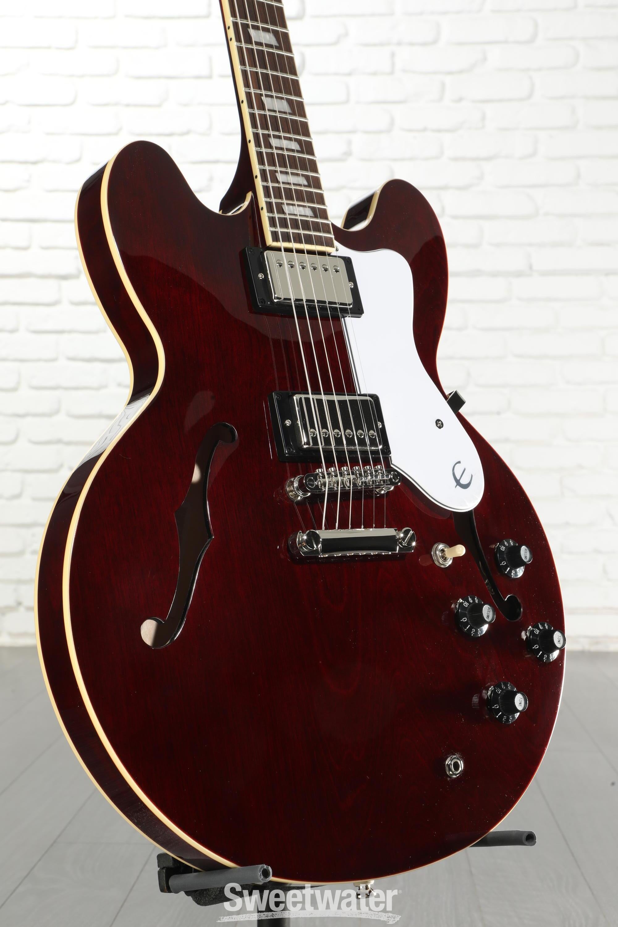 Epiphone Noel Gallagher Riviera Electric Guitar - Dark Red Wine