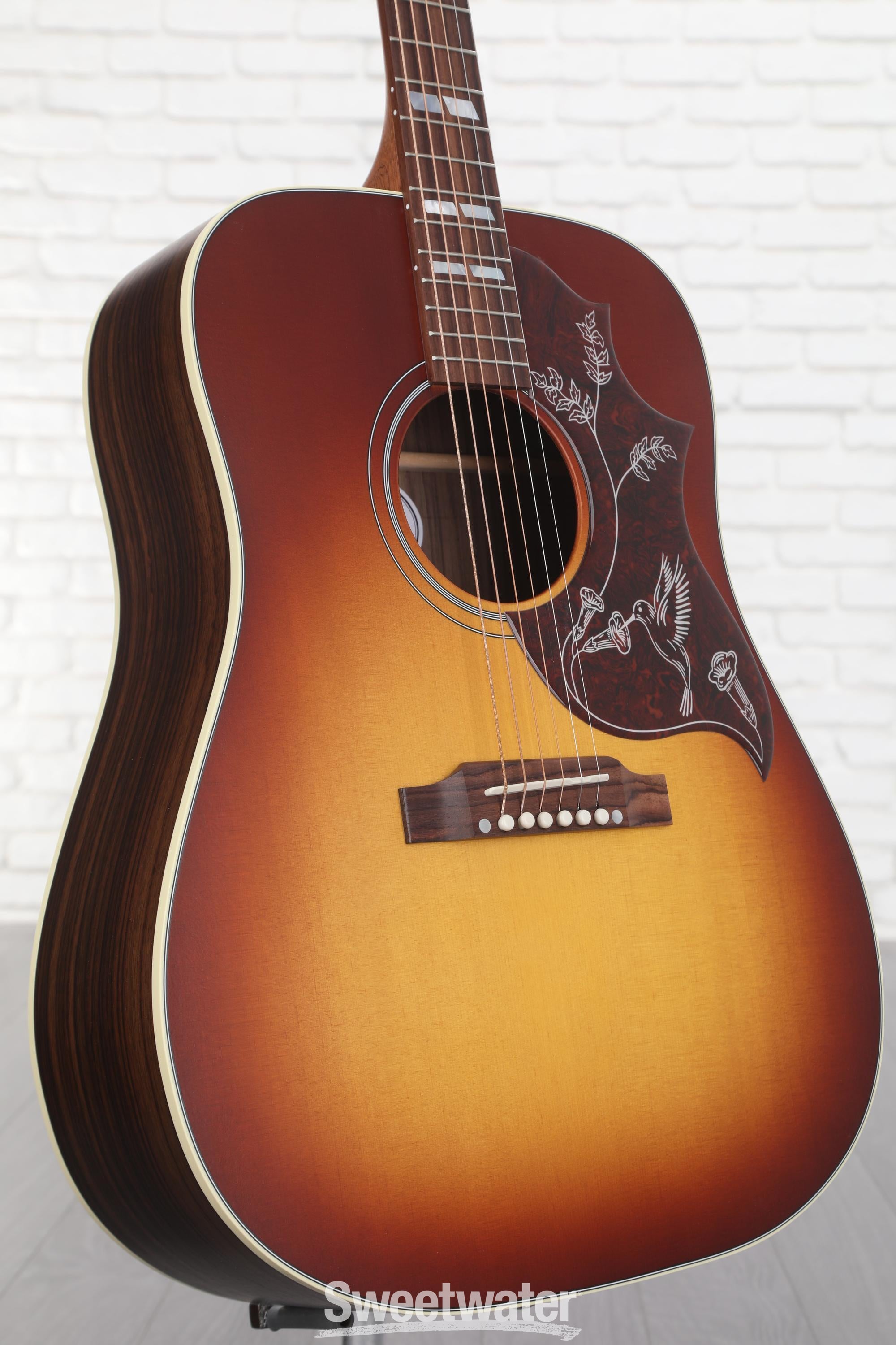Gibson Acoustic Hummingbird Studio Rosewood Acoustic-electric Guitar -  Rosewood Burst
