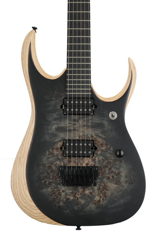 Ibanez RGD Iron Label RGDIX6PB - Surreal Black Burst | Sweetwater