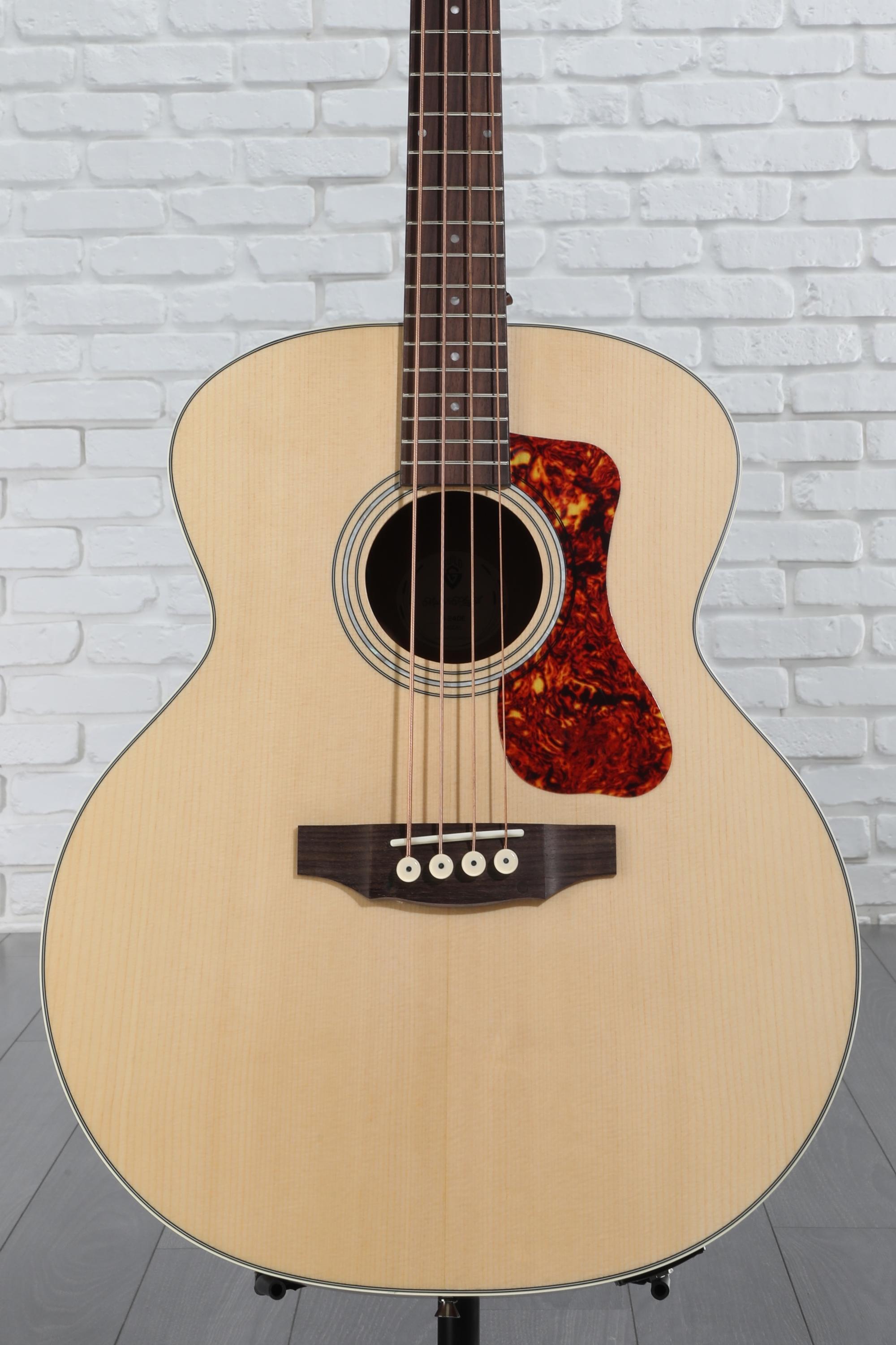 Guild B-240E Concert Acoustic-electric Bass Guitar - Natural