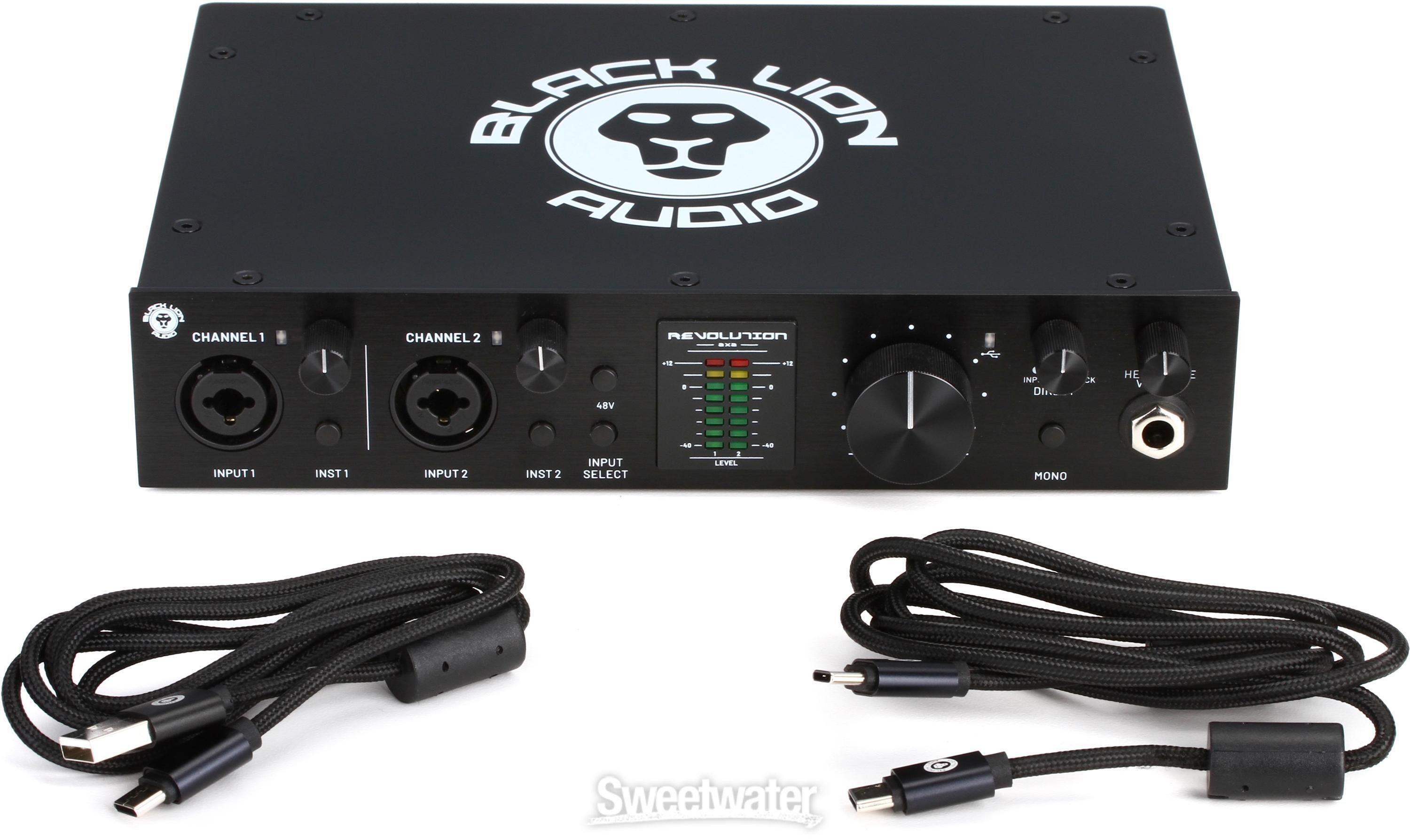 Black Lion Audio Revolution 2x2 USB Audio Interface Reviews | Sweetwater