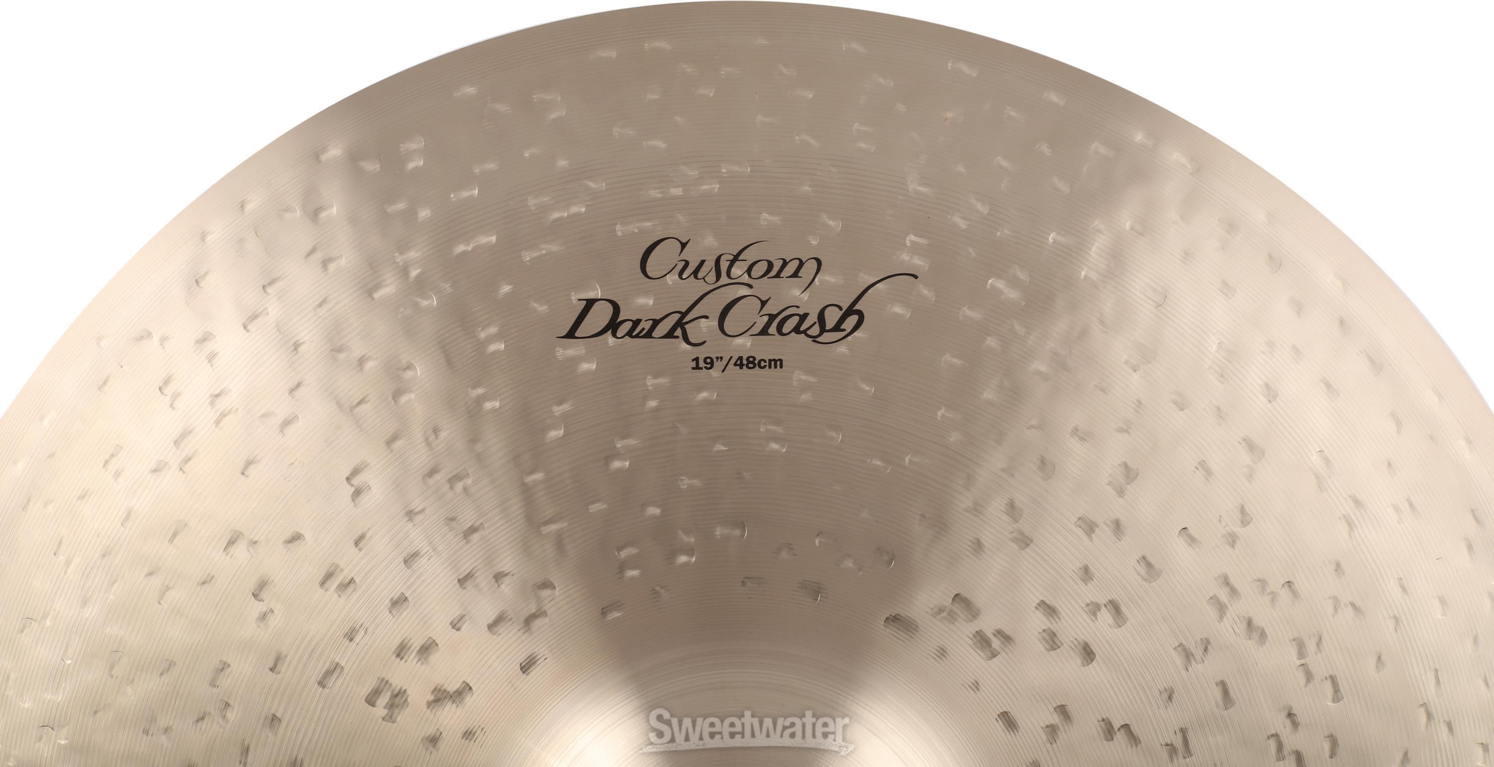 Zildjian 19 inch K Custom Dark Crash Cymbal | Sweetwater