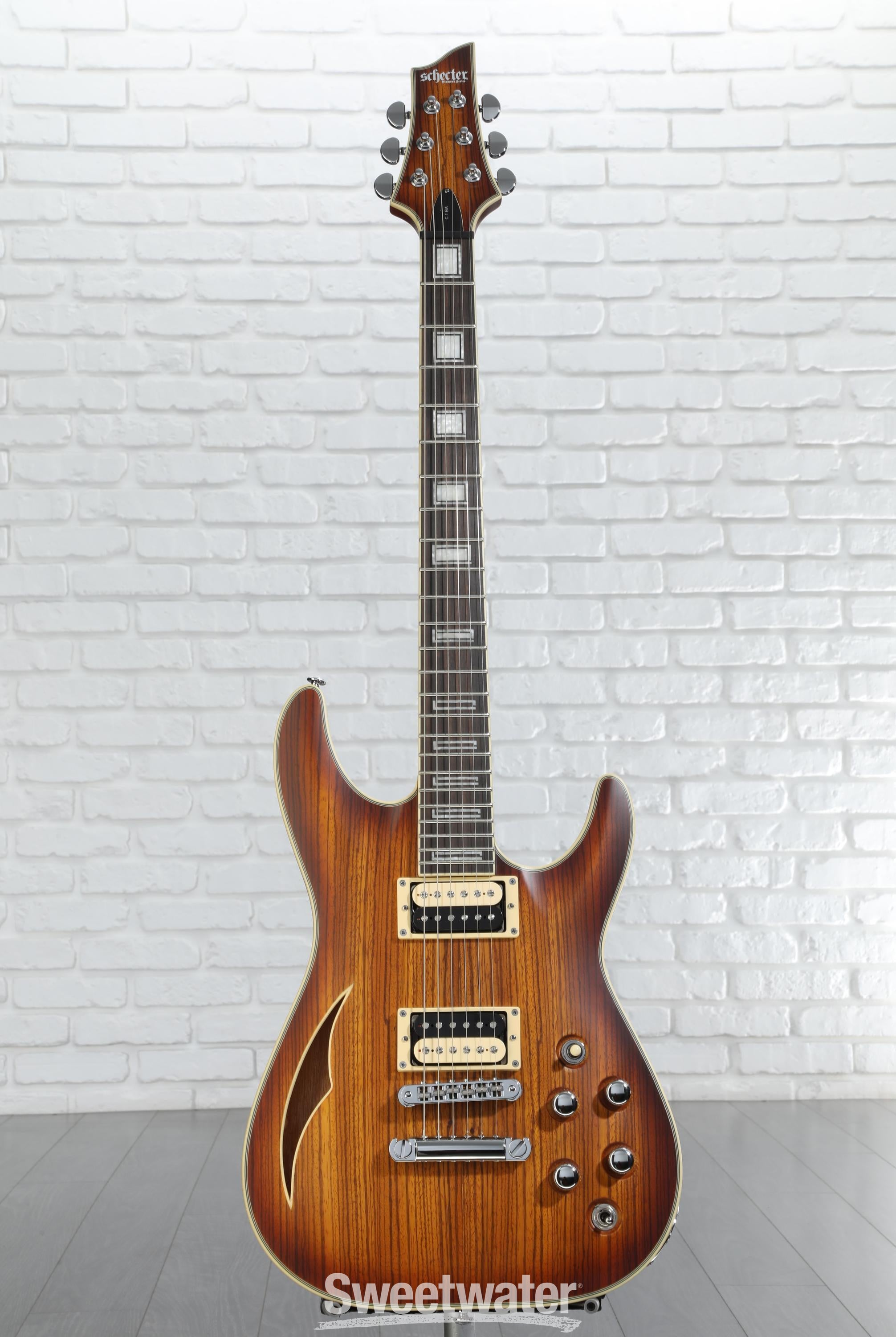 Schecter C-1 E/A Classic Semi-hollowbody Electric Guitar