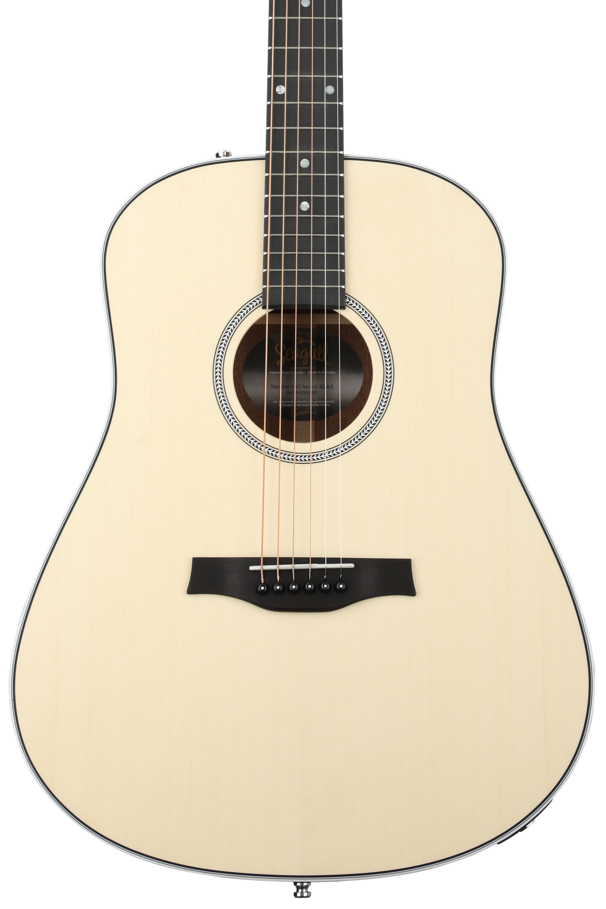 Seagull Guitars Maritime SWS Acoustic Electric Guitar Natural