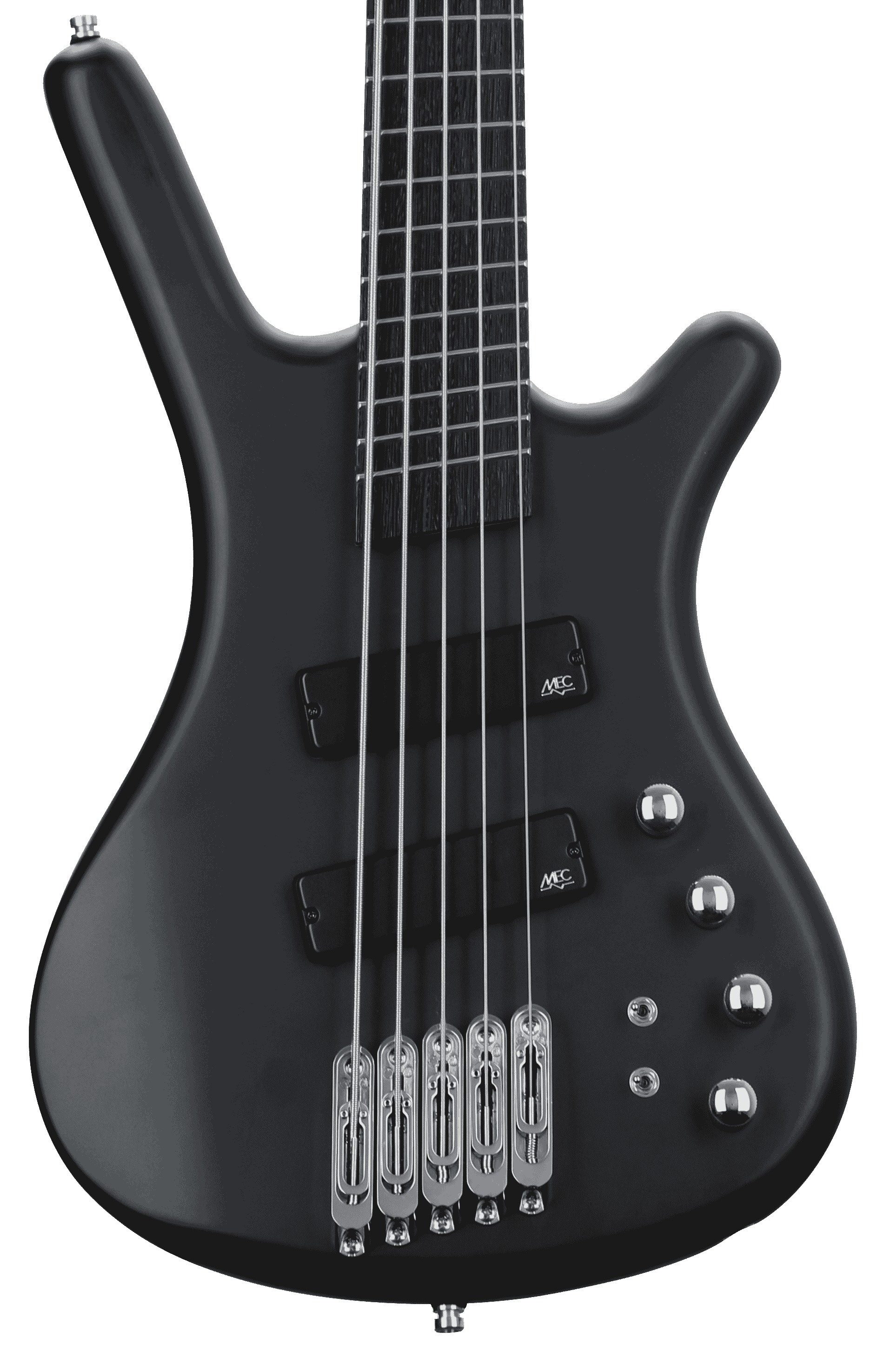 Warwick Rockbass Corvette Multiscale 5 String Bass Guitar Black Sweetwater