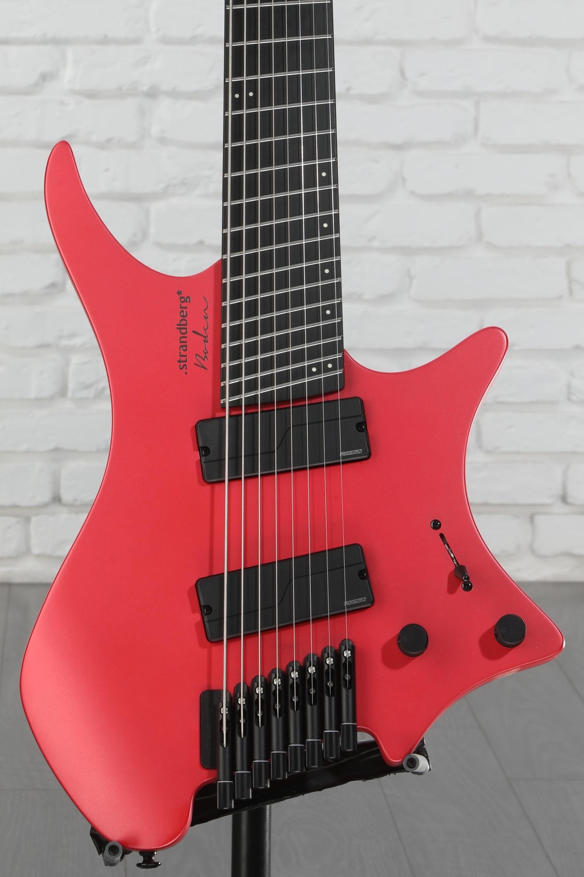 Strandberg Boden Metal NX 8 Electric Guitar - Blood Red