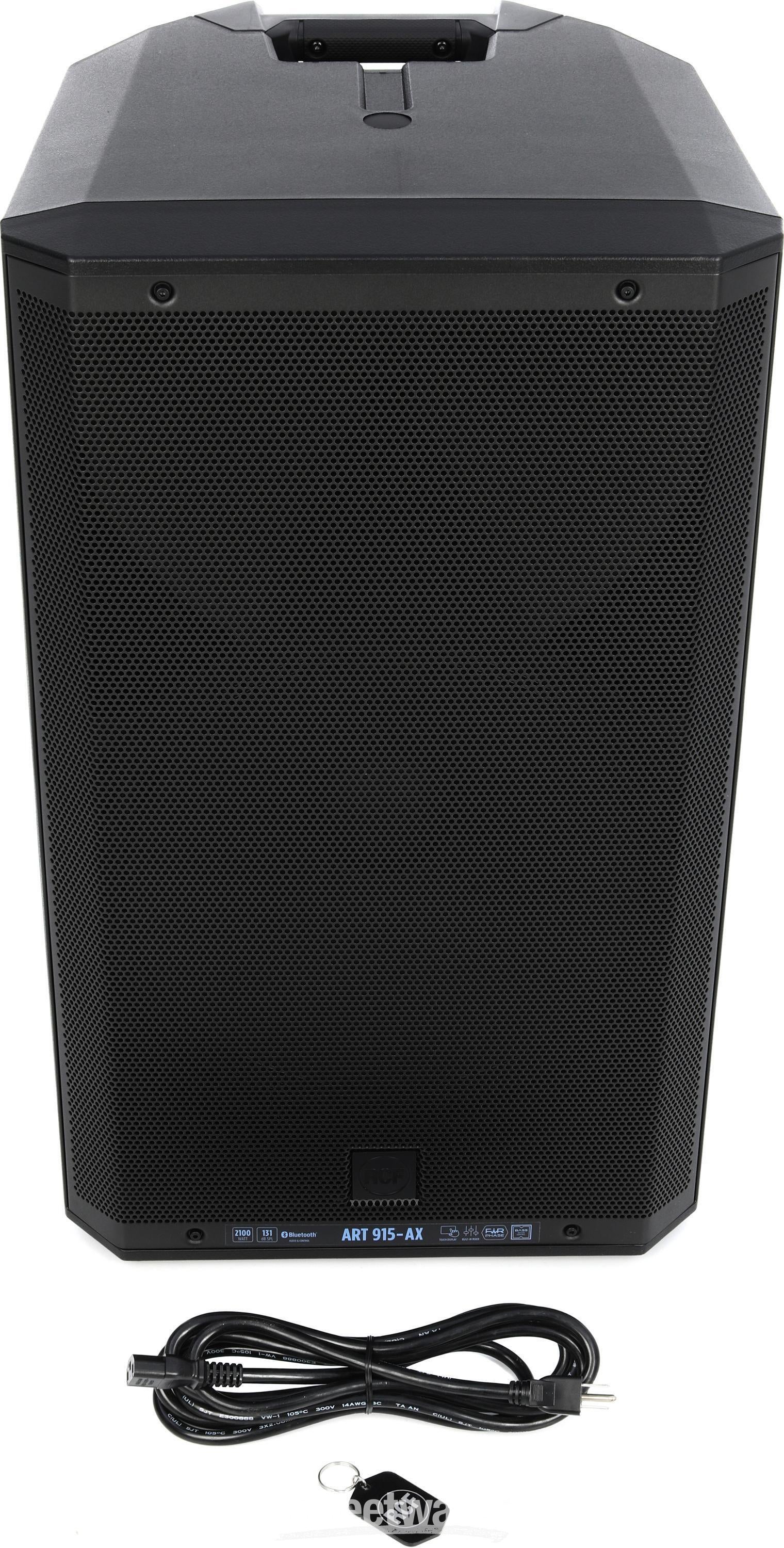 RCF ART 915-AX 2,100-watt 15-inch Powered Speaker with Bluetooth