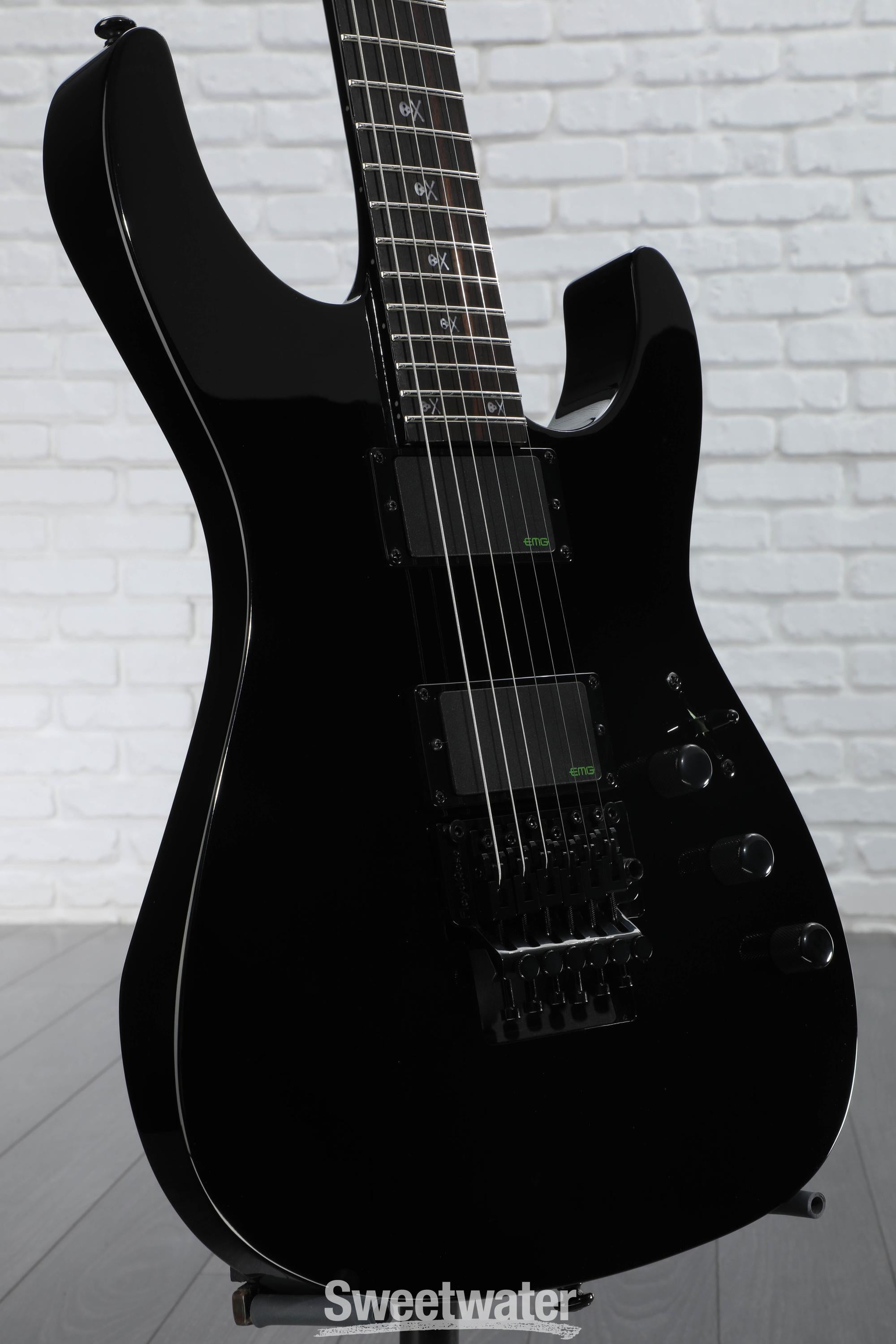ESP LTD Kirk Hammett Signature KH-602 - Black | Sweetwater