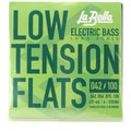 Photo of La Bella LTF-4A Low Tension Flexible Flats Bass Guitar Strings - .042-.100