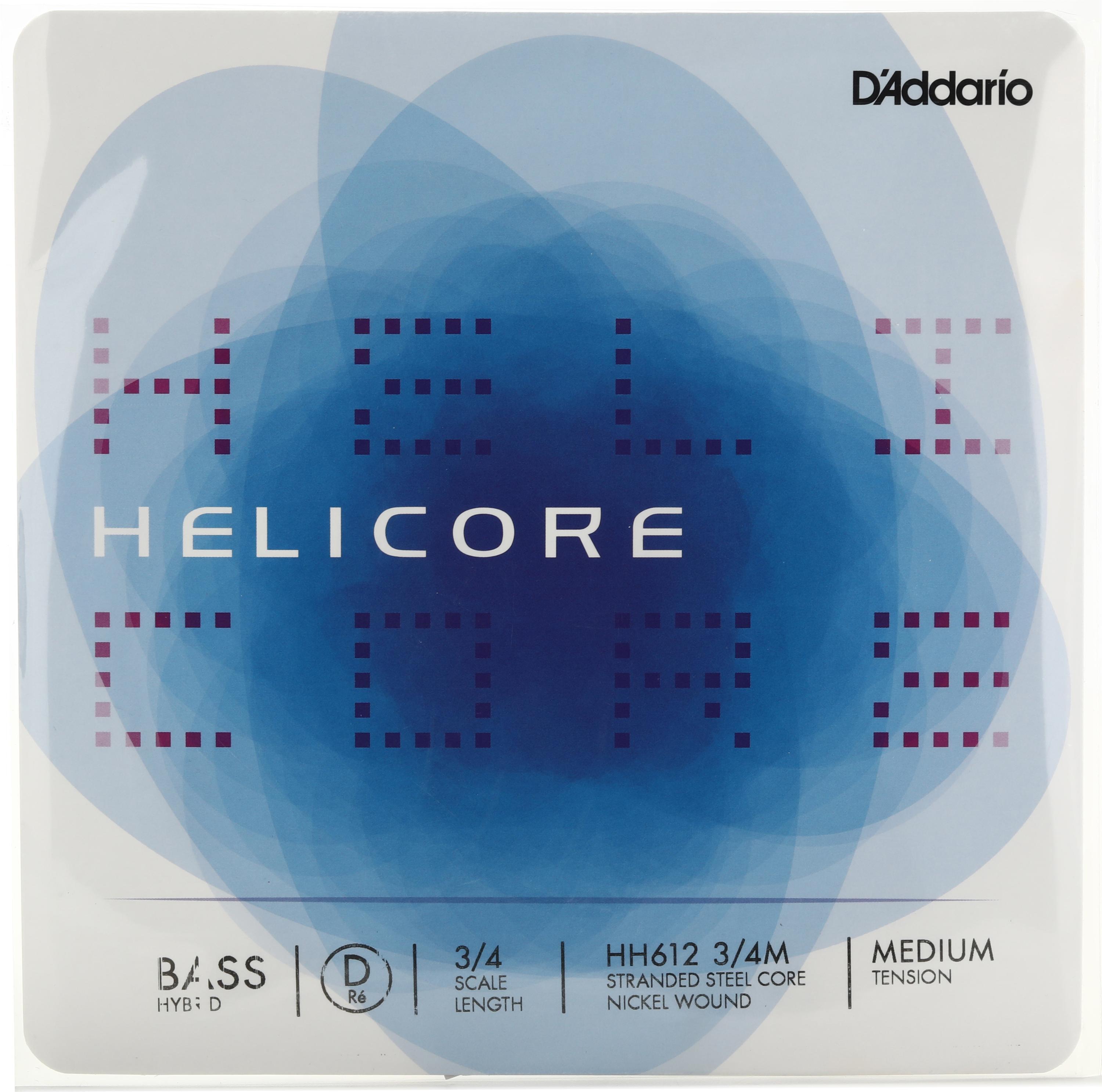 D'Addario HH612 3/4M Helicore Hybrid Double Bass D String