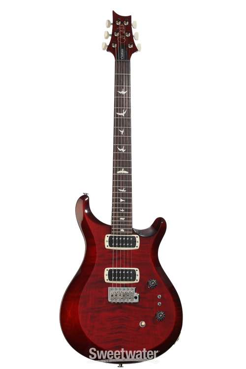 PRS S2 Custom 24-08 Electric Guitar - Fire Red Burst | Sweetwater