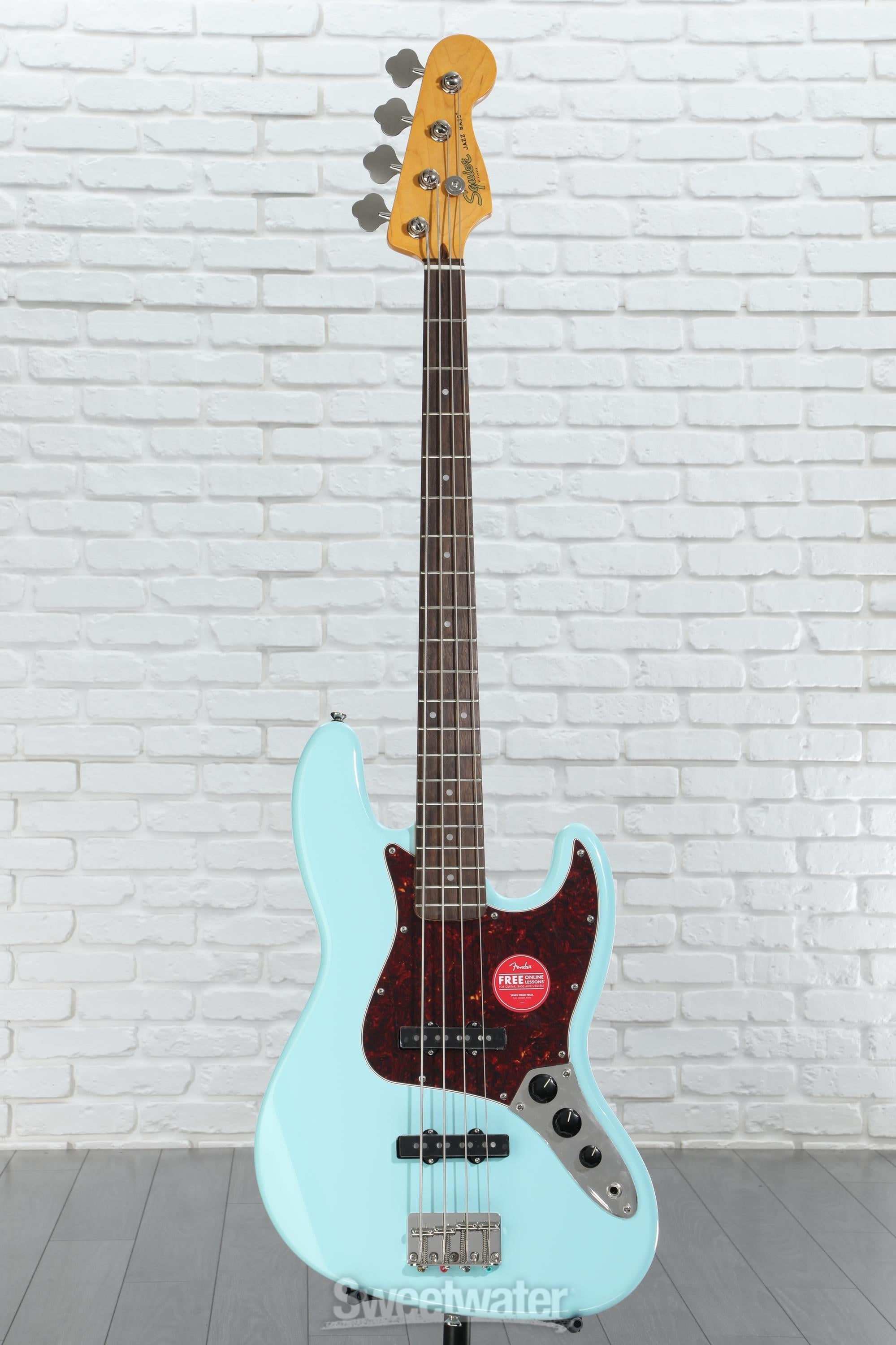 Amazon.com: Squier Classic Vibe 60s Jazz Bass, 3-Color
