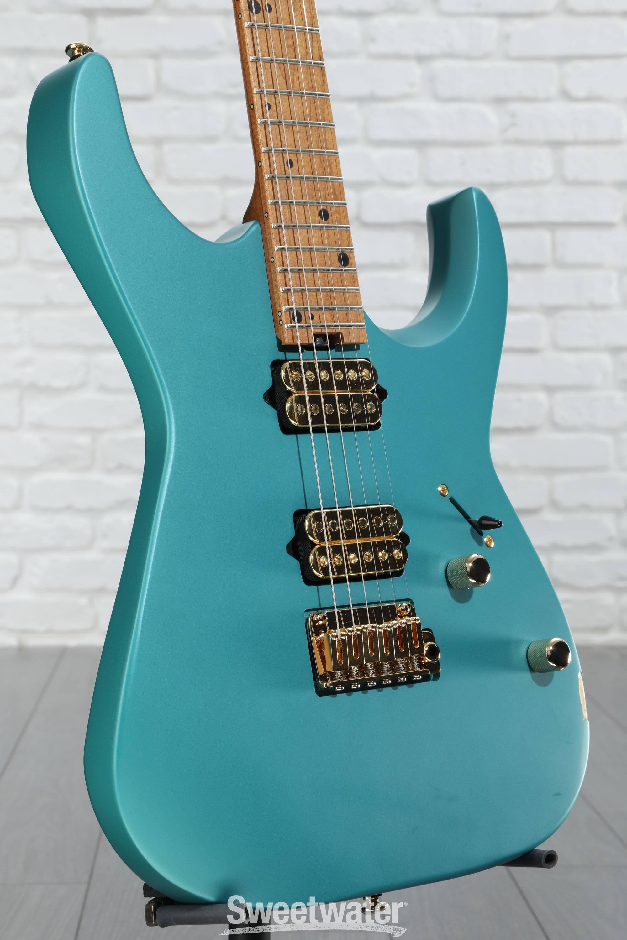 Photo of Charvel Angel Vivaldi Signature Pro-Mod DK24-6 Nova Electric Guitar - Lucerne Aqua Firemist