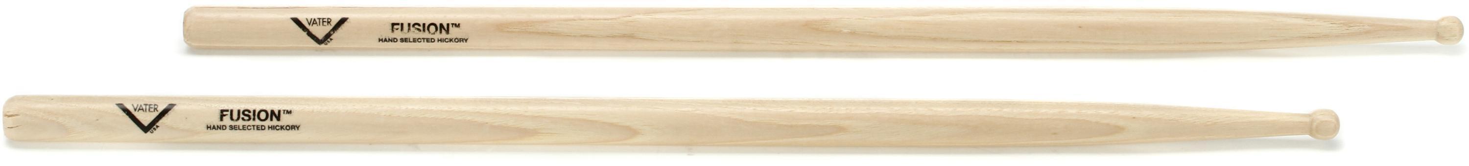 Photo of Vater American Hickory Drumsticks - Fusion, Wood Tip