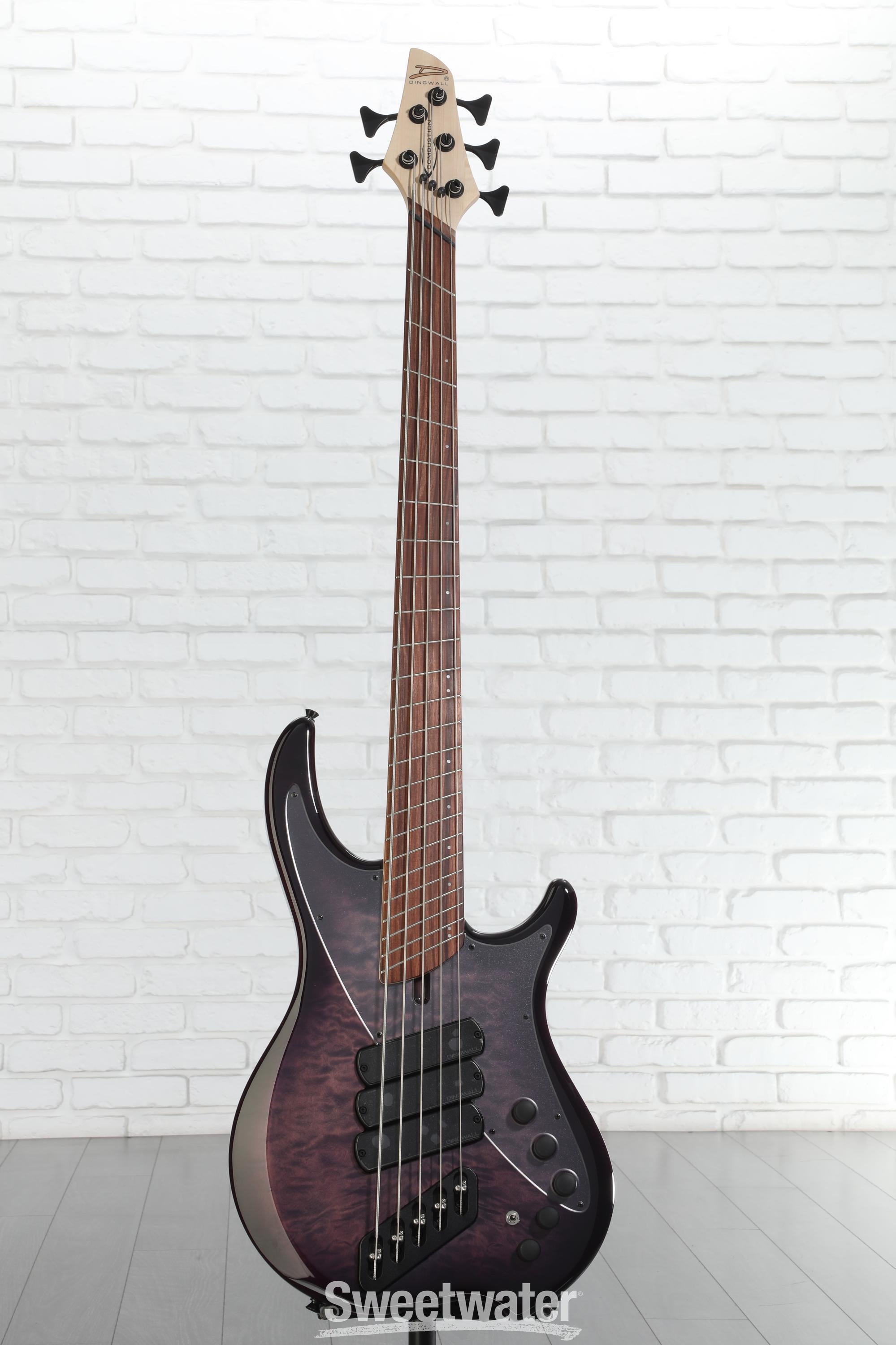 Dingwall Guitars Combustion Nashville Edition 5-string Electric Bass Guitar - Ultravioletburst