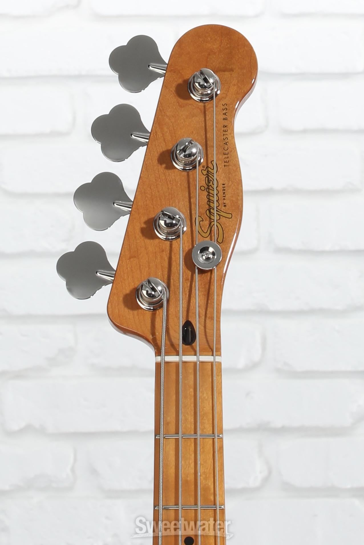 Squier Classic Vibe Telecaster Bass - Mocha | Sweetwater