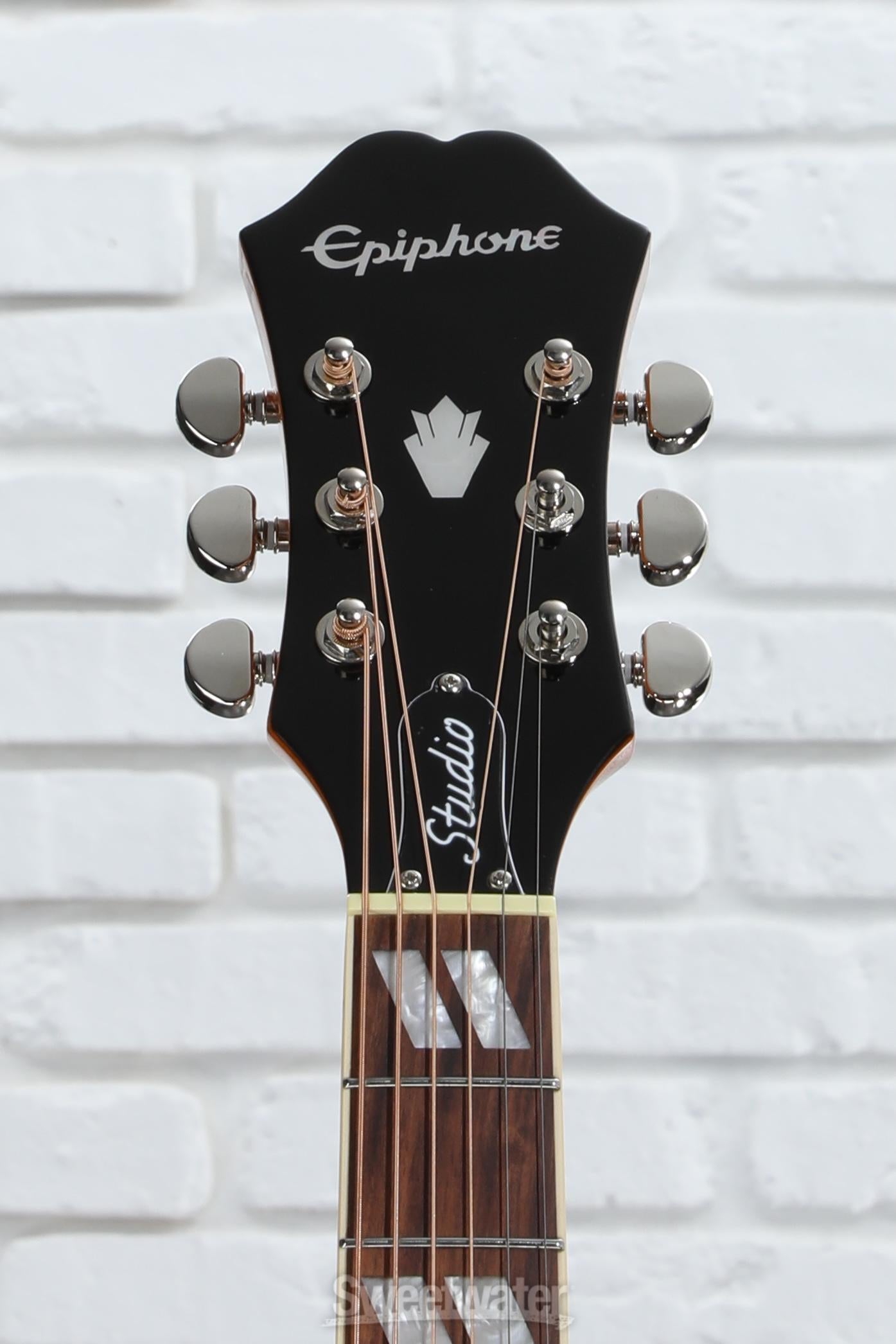 Epiphone Dove Studio Acoustic-electric Guitar - Violin Burst