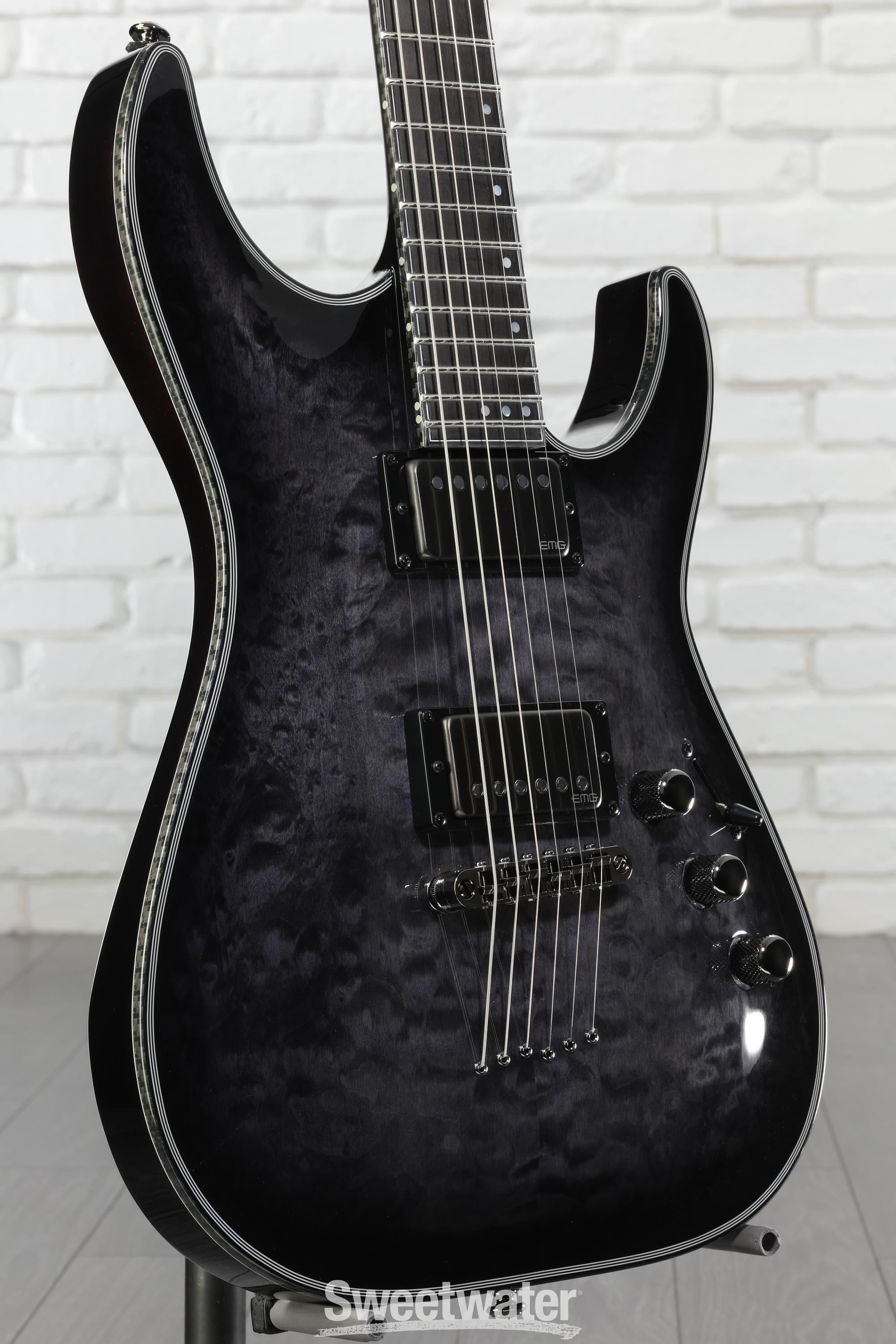 ギター SCHECTER HELLRAISER HYBRID C-1 Schecter Hellraiser Hybrid C-1 FR S TBB in Trans Black Burst