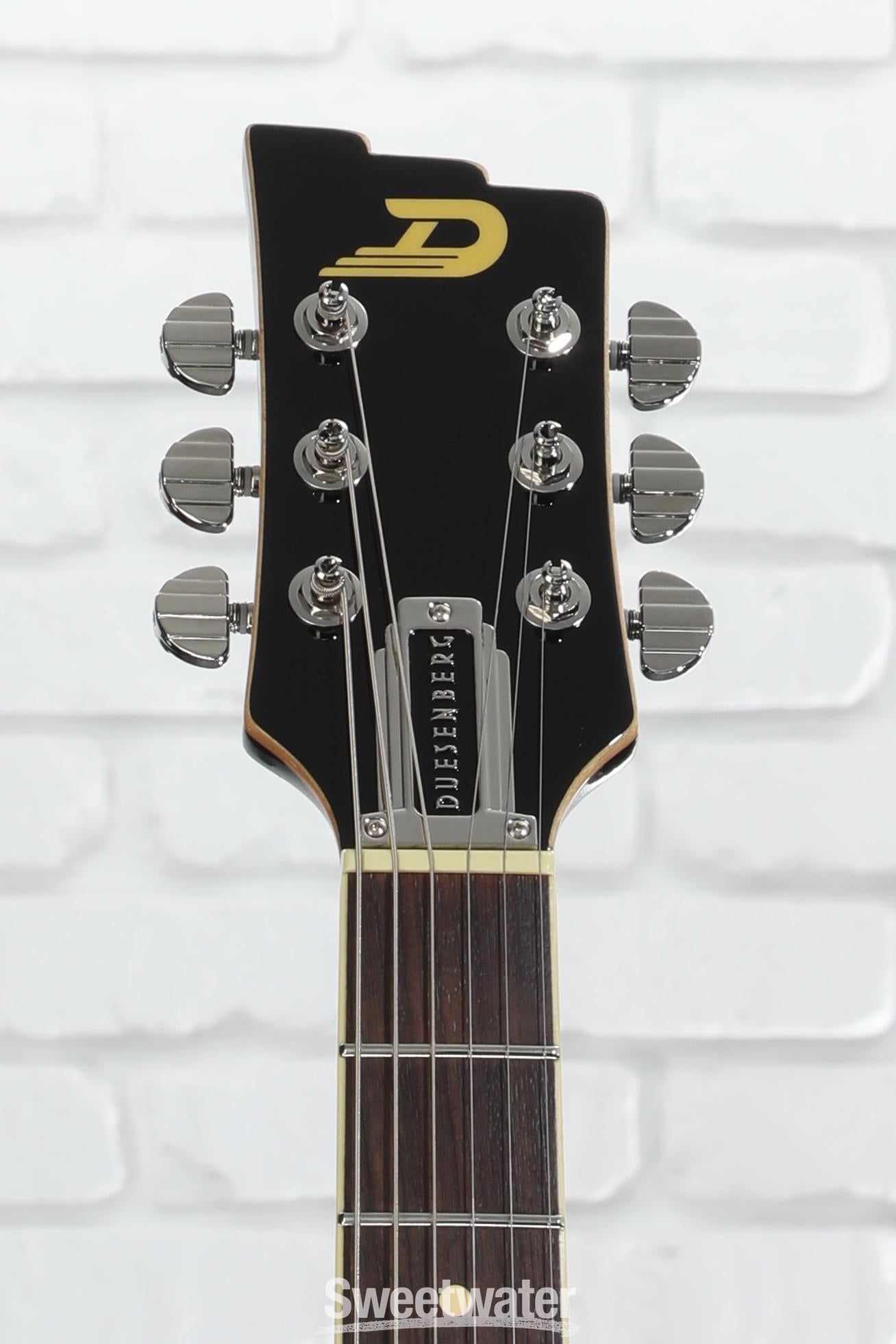 Duesenberg Double Cat Electric Guitar - Black | Sweetwater