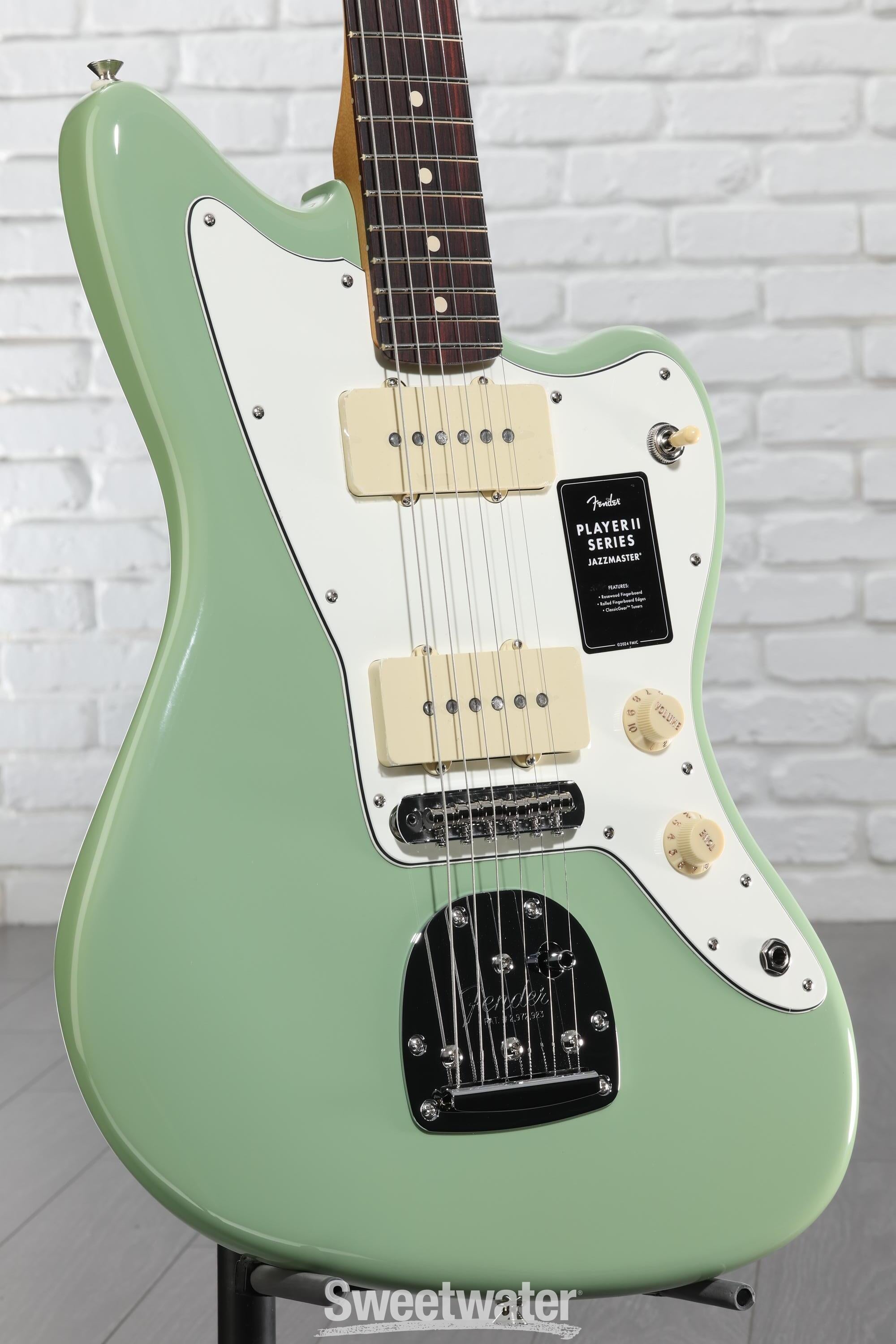 Fender Player II Jazzmaster Electric Guitar - Birch Green | Sweetwater