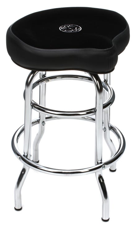 Roc-N-Soc Tower Seat with Saddle - Short, Black Velour