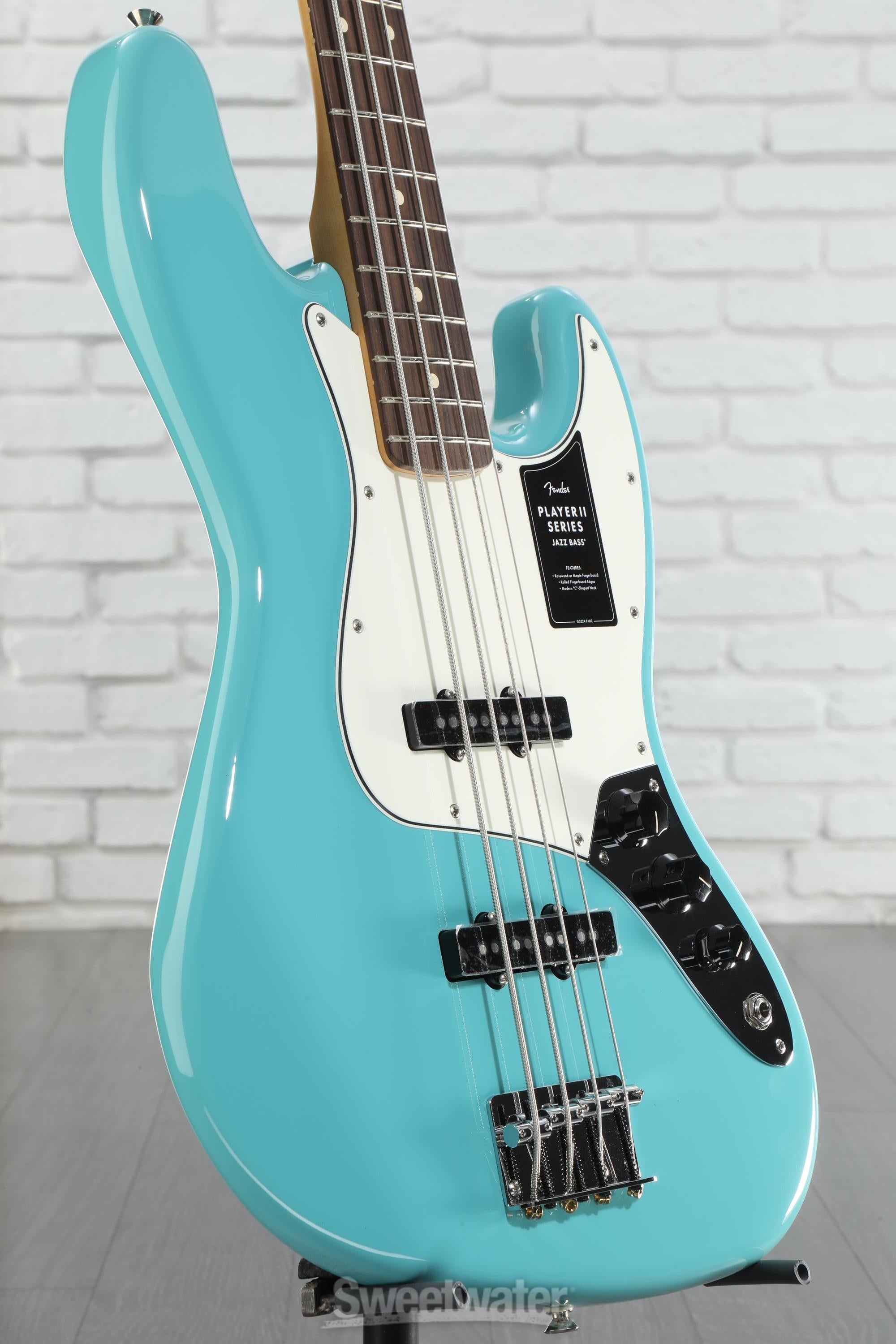 Fender Player II Jazz Bass Aquatone Blue