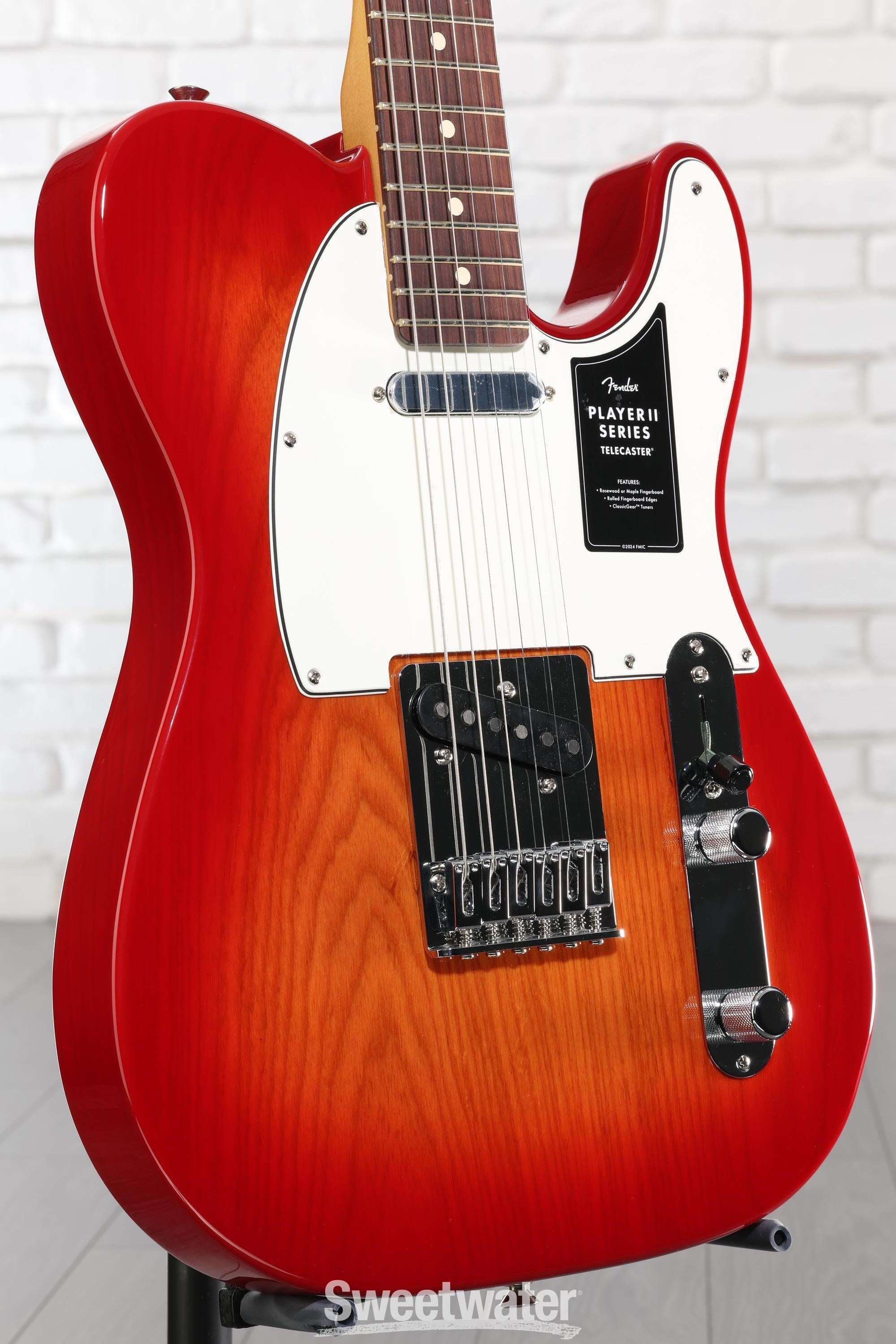 Fender Player II Telecaster Electric Guitar - Aged Cherry Burst
