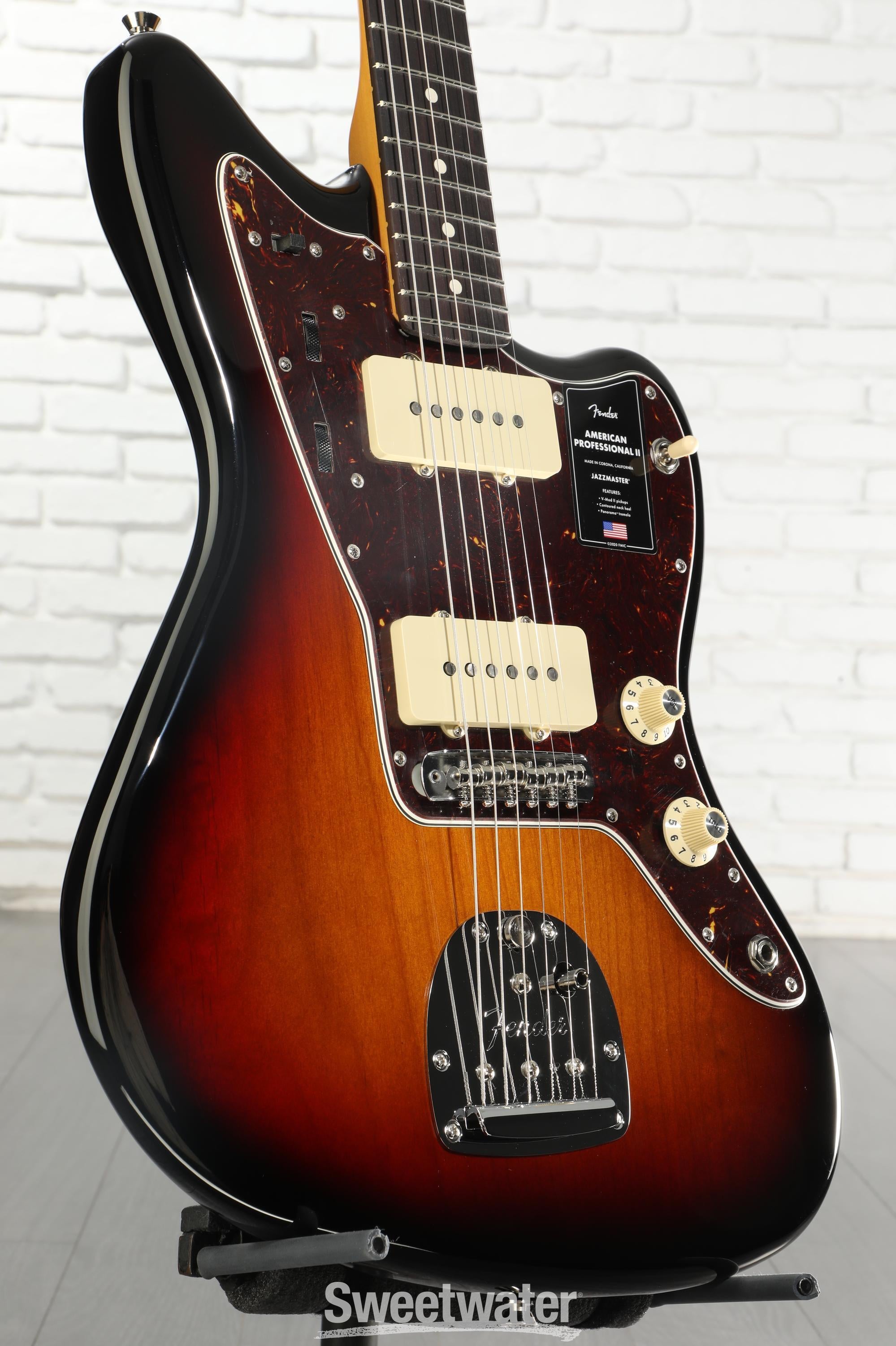 Photo of Fender American Professional II Jazzmaster - 3-color Sunburst with Rosewood Fingerboard
