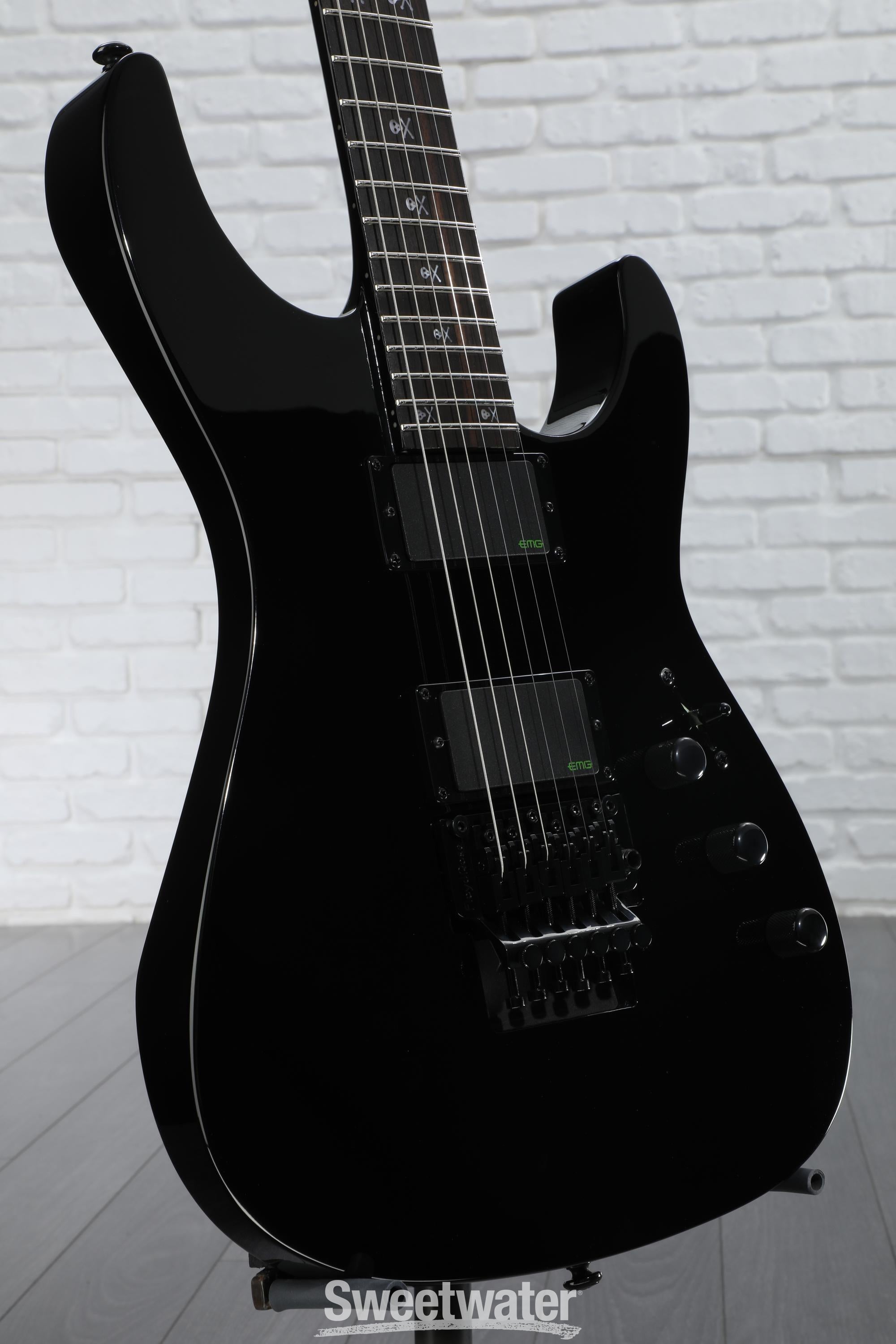 ESP LTD Kirk Hammett Signature KH-602 - Black | Sweetwater