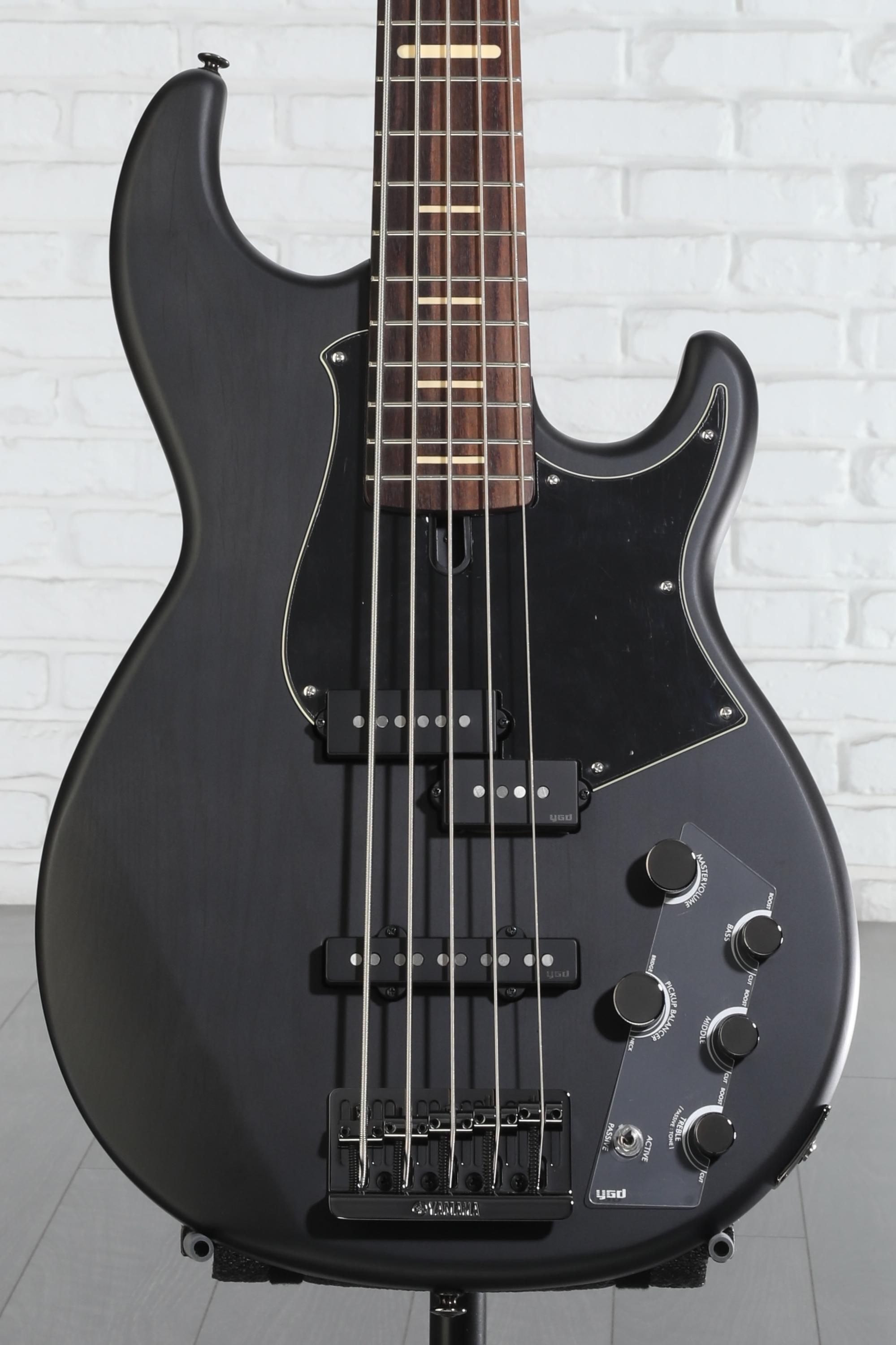 Yamaha BB735A 5-string Bass Guitar - Translucent Matte Black