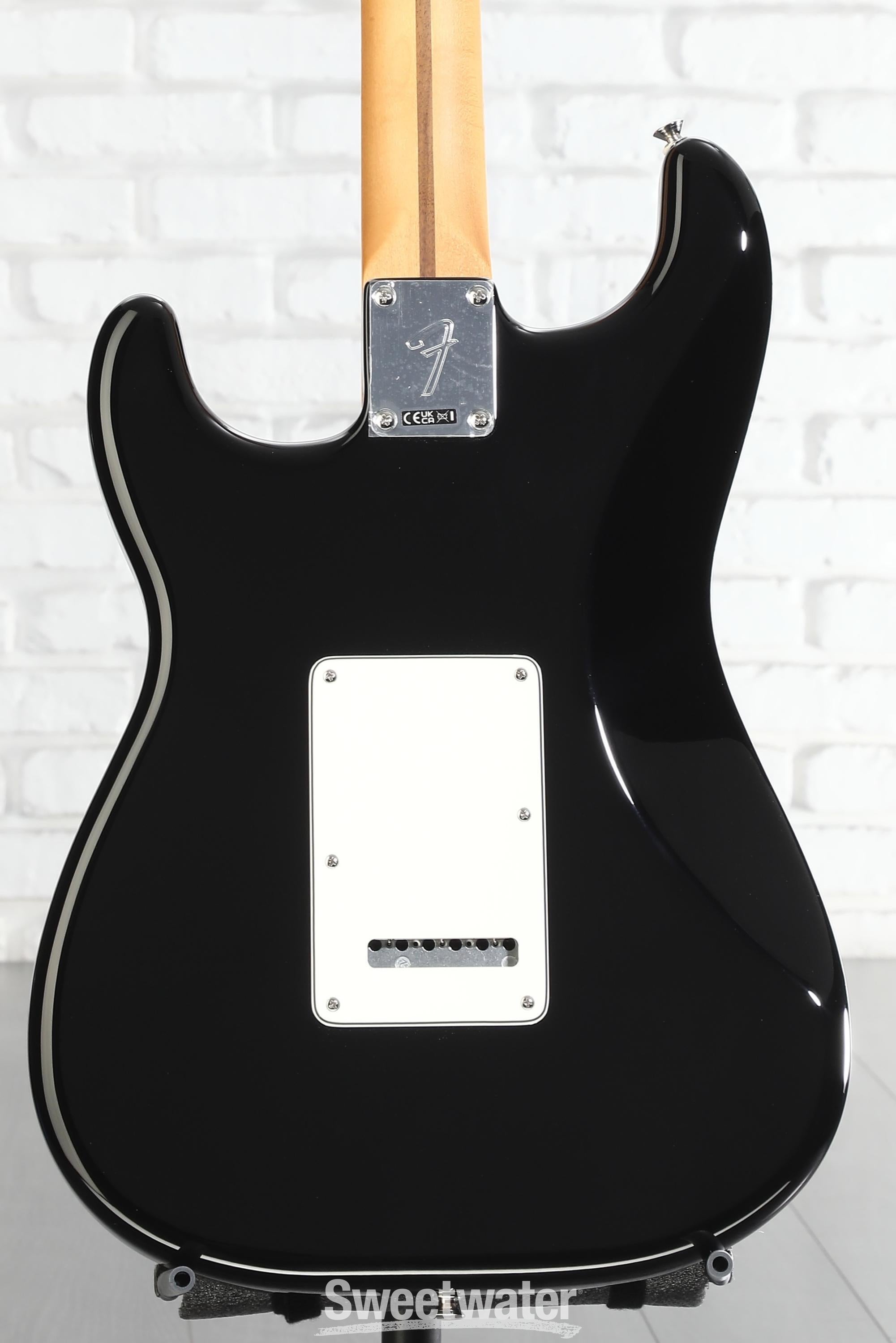 Fender Player II Stratocaster HSS Electric Guitar - Black with