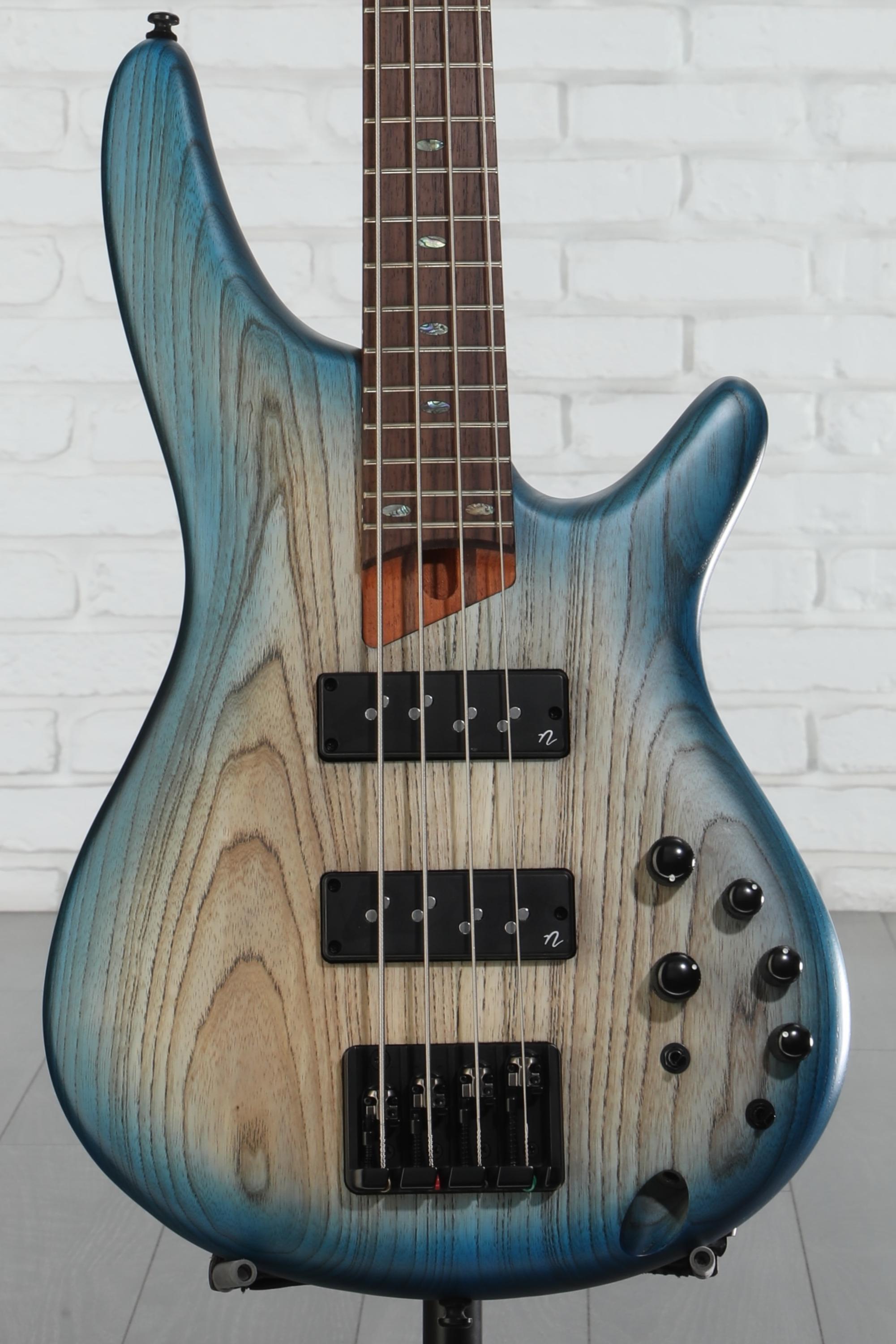 Ibanez Standard SR600E Bass Guitar - Cosmic Blue Starburst Flat
