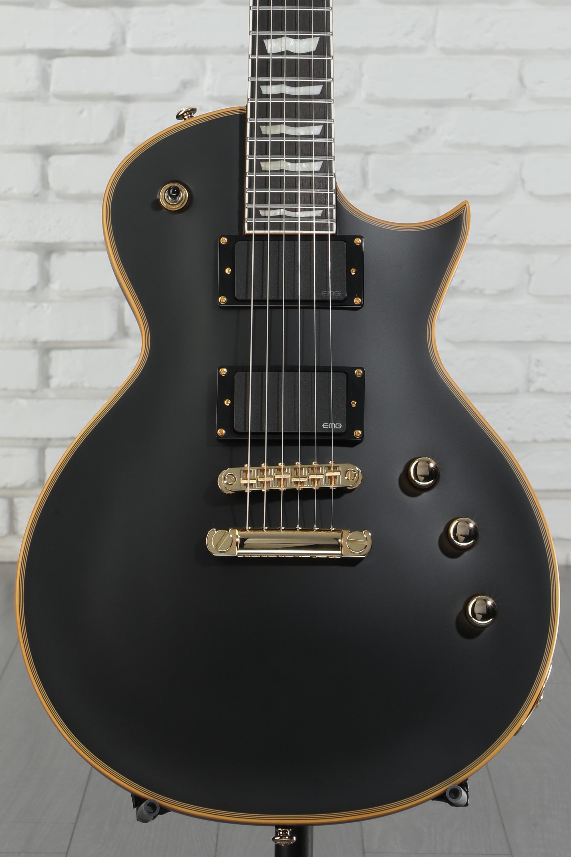 ltd ec1000 deluxe ビンテージブラック ESP LTD EC-1000 Electric Guitar - Vintage Black | Sweetwater
