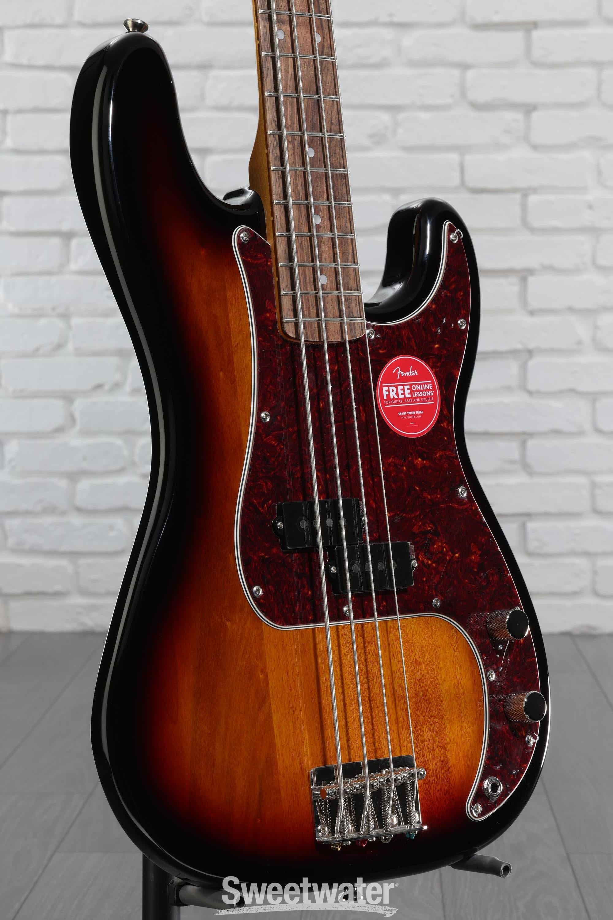 【K】SQUIER Classic Vibe '60s P-Bass Squier Classic Vibe '60s Precision Bass Guitar | Music & Arts