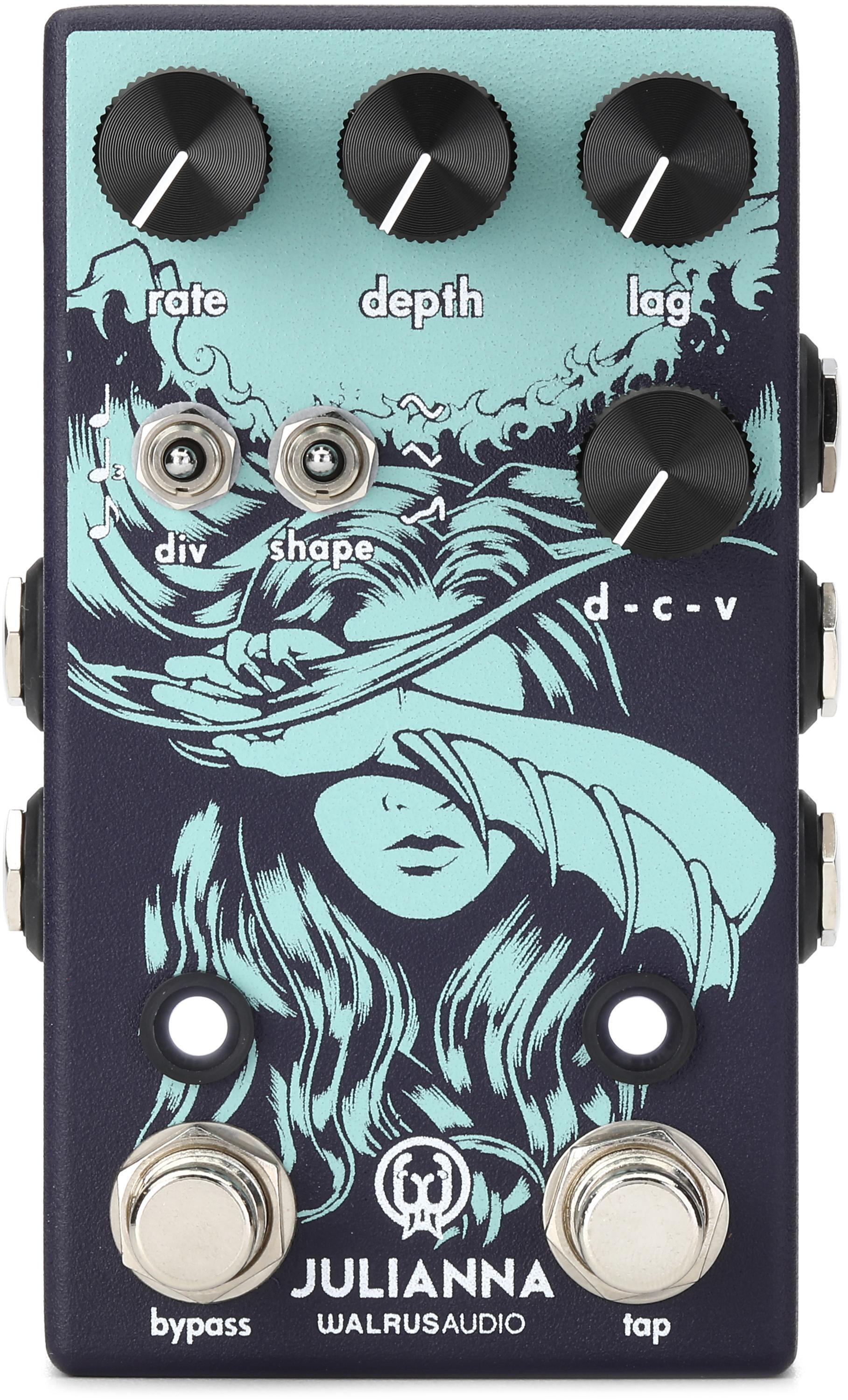 ギター Walrus Audio JULIANNA Analog Chorus Walrus Audio Julianna Stereo Analog Chorus/Vibrato Pedal | Sweetwater