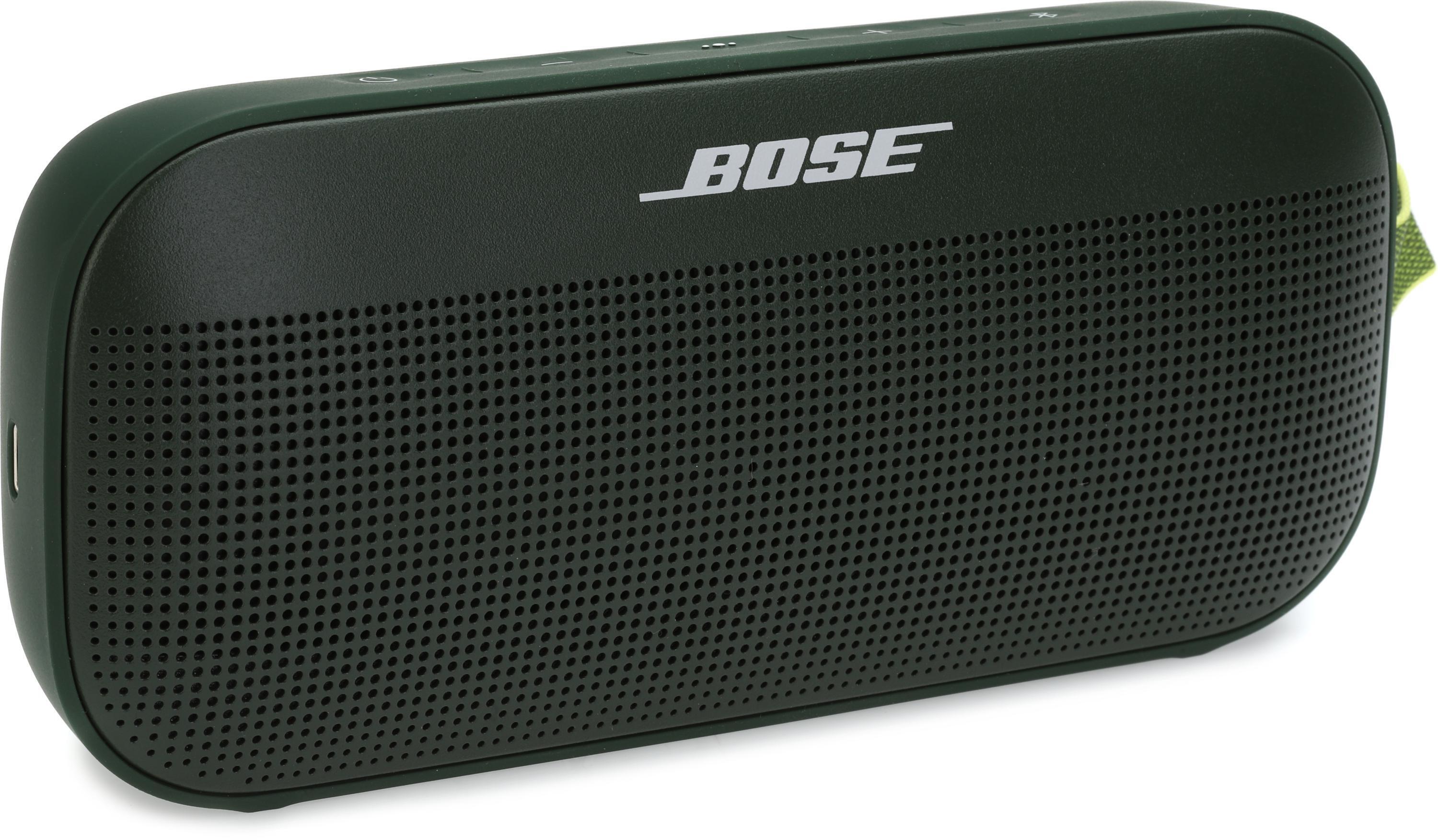 Bose SoundLink Flex Wireless Waterproof Portable Bluetooth Speaker, Cypress  Green 