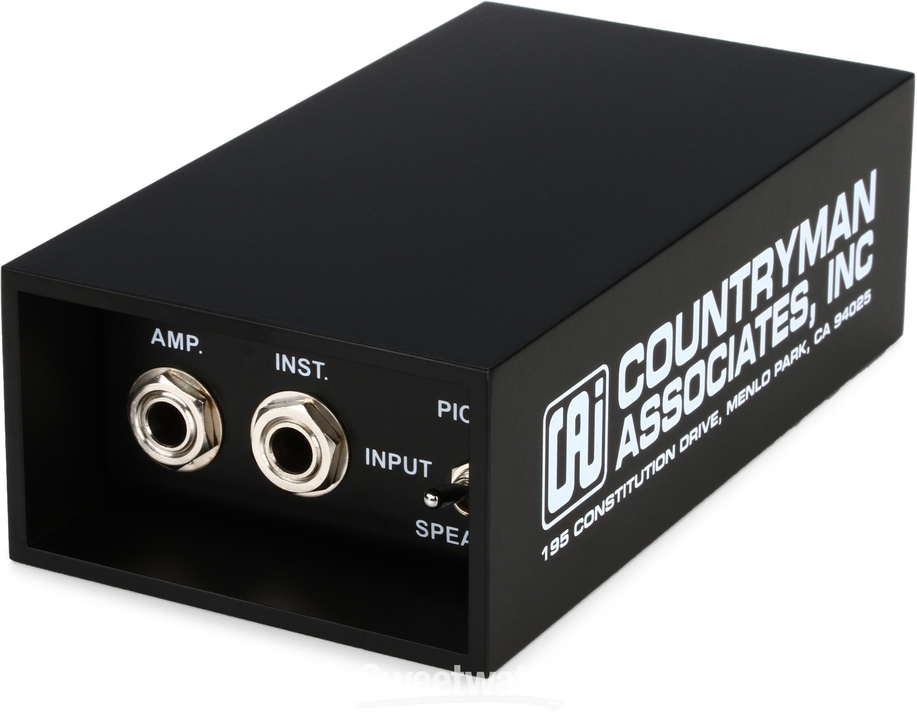 Countryman Type 85 1-channel Active Instrument Direct Box | Sweetwater