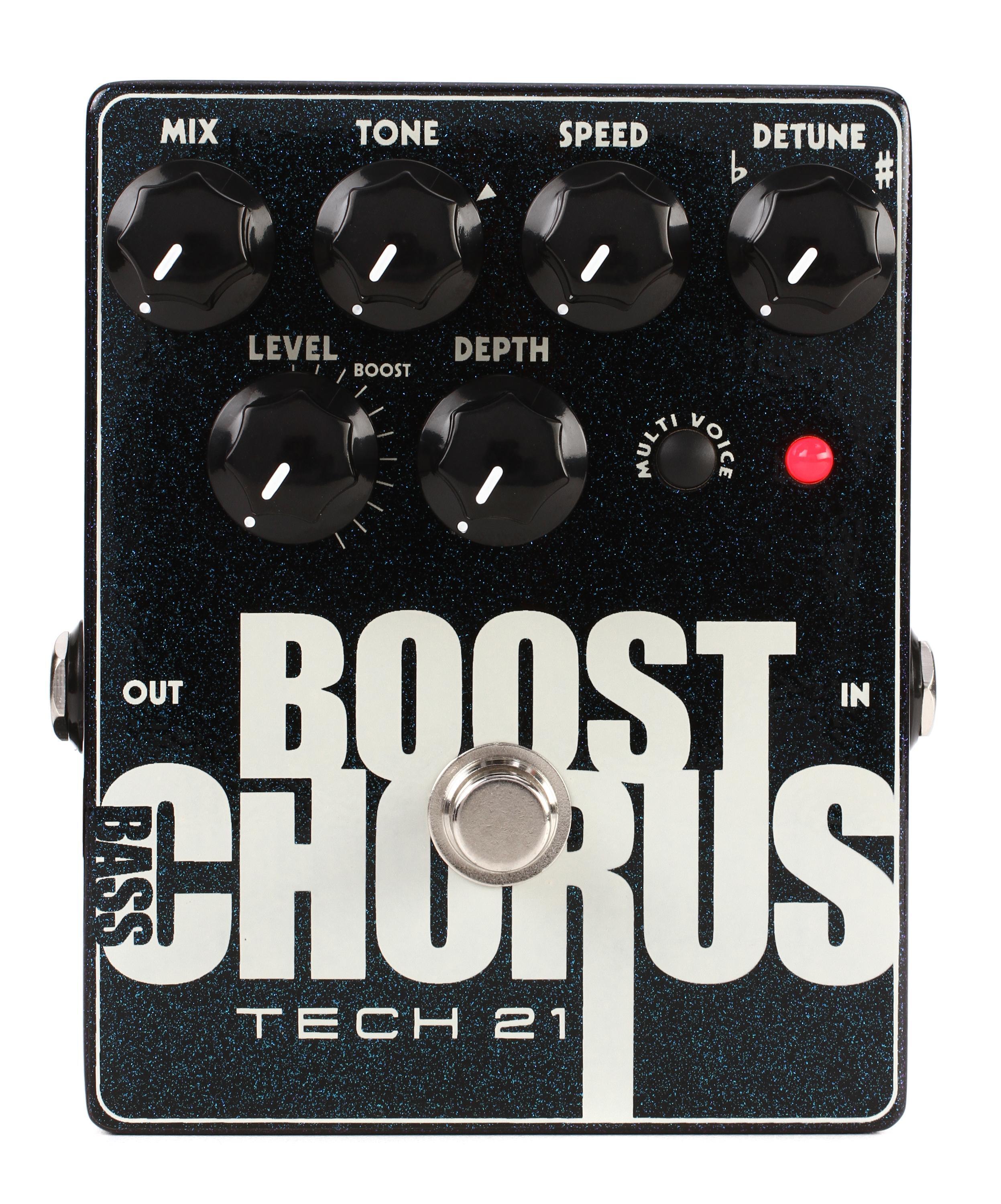Tech 21 Bass Boost Chorus Pedal