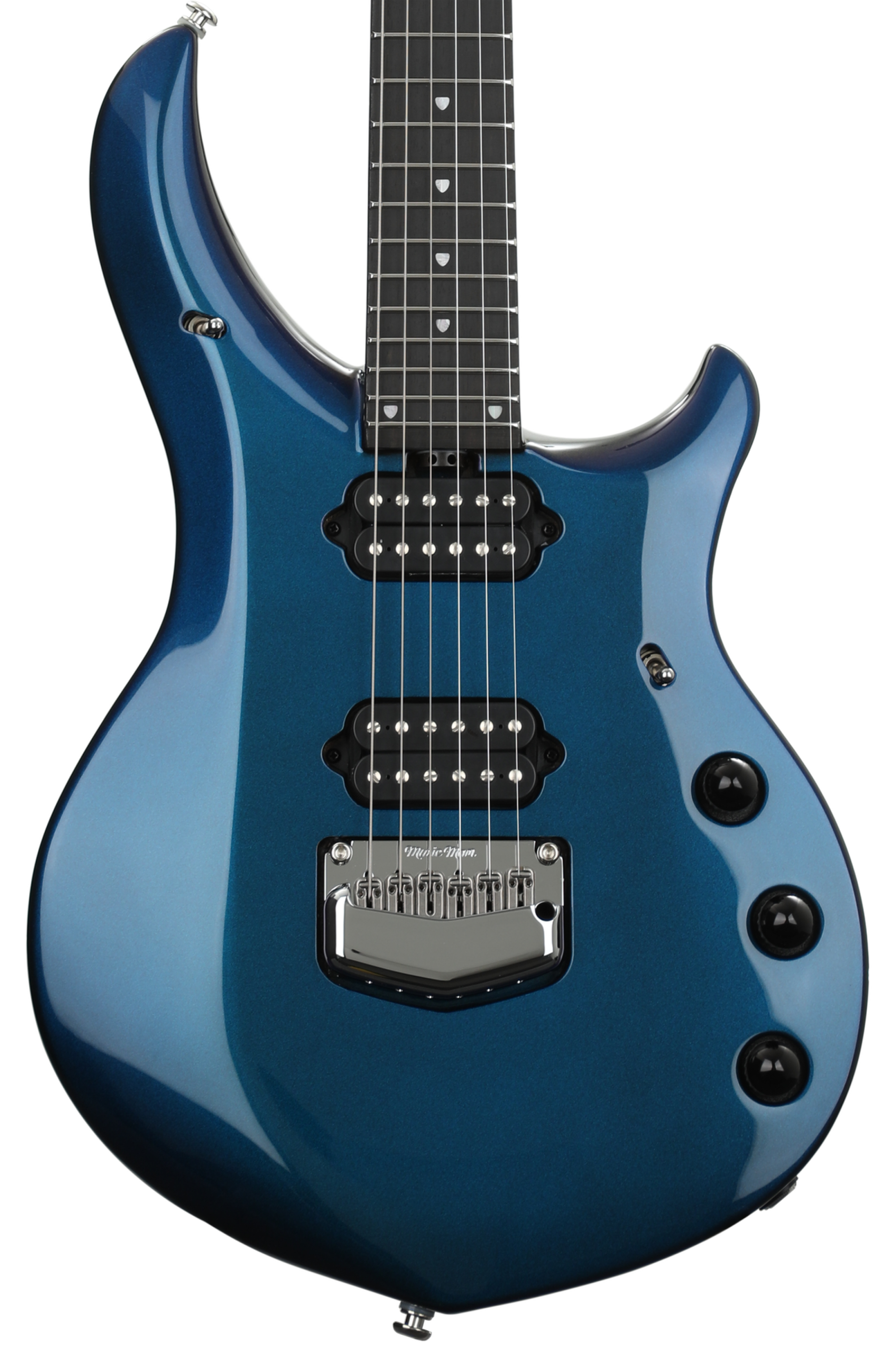 ギター EARNIE BALL MUSICMAN MAJESTY 7 BLUE HONU Platinum Ernie Ball Music Man John Petrucci Majesty 7