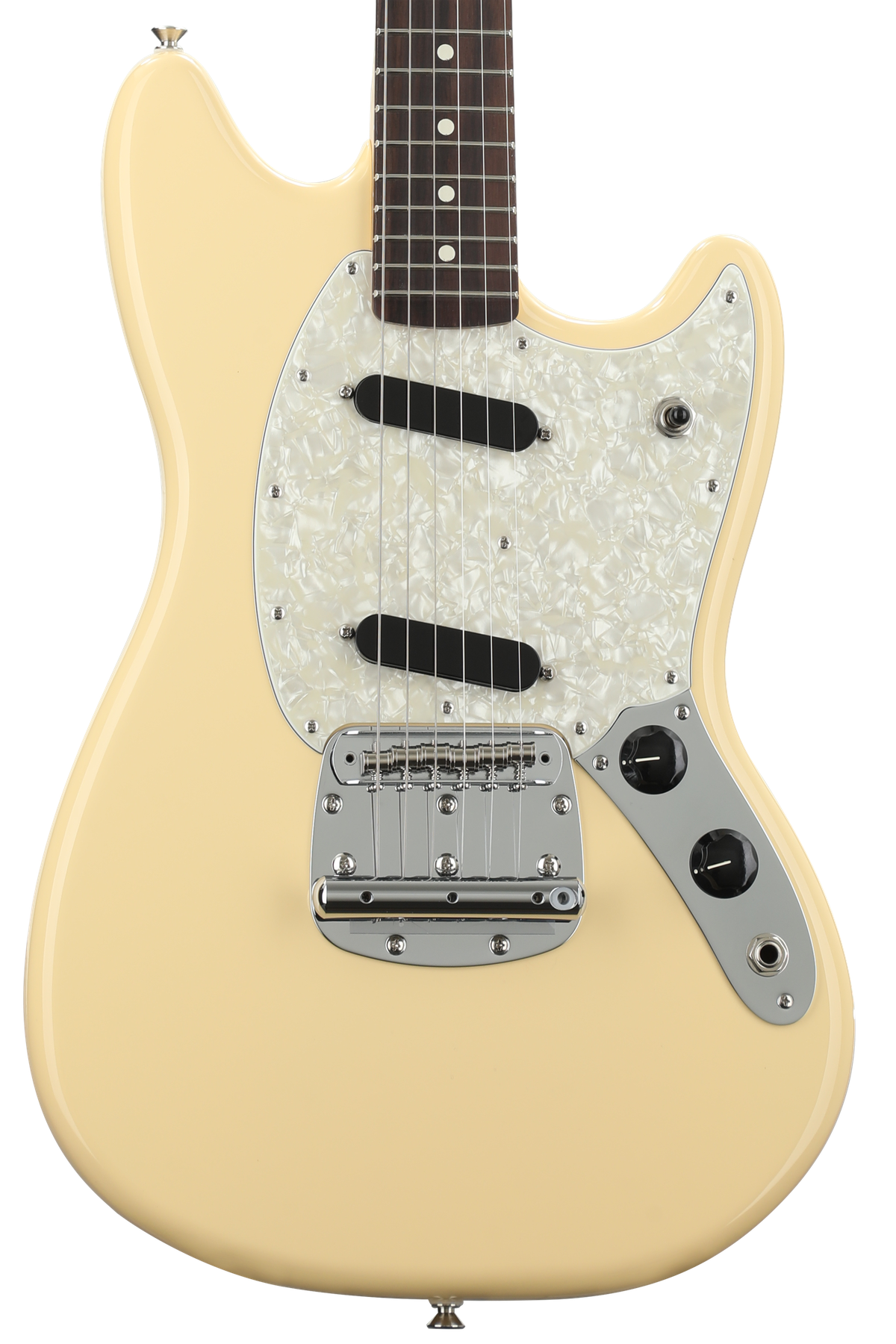 Fender American Performer Mustang - Vintage White with Rosewood