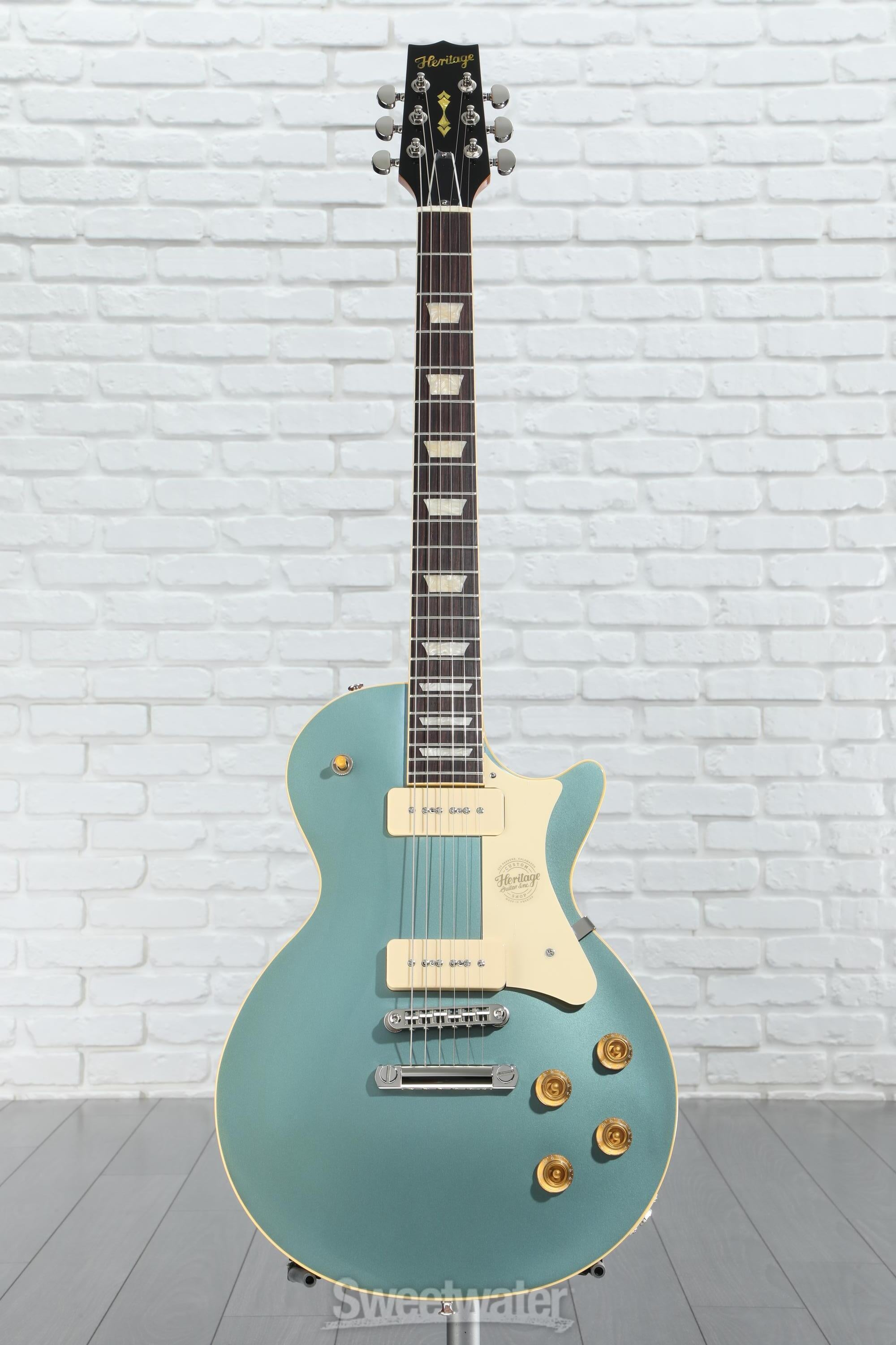 ギター Heritage CustomShop Core Collection H150 Custom Shop Core Collection H-150 Electric Guitar, Ebony