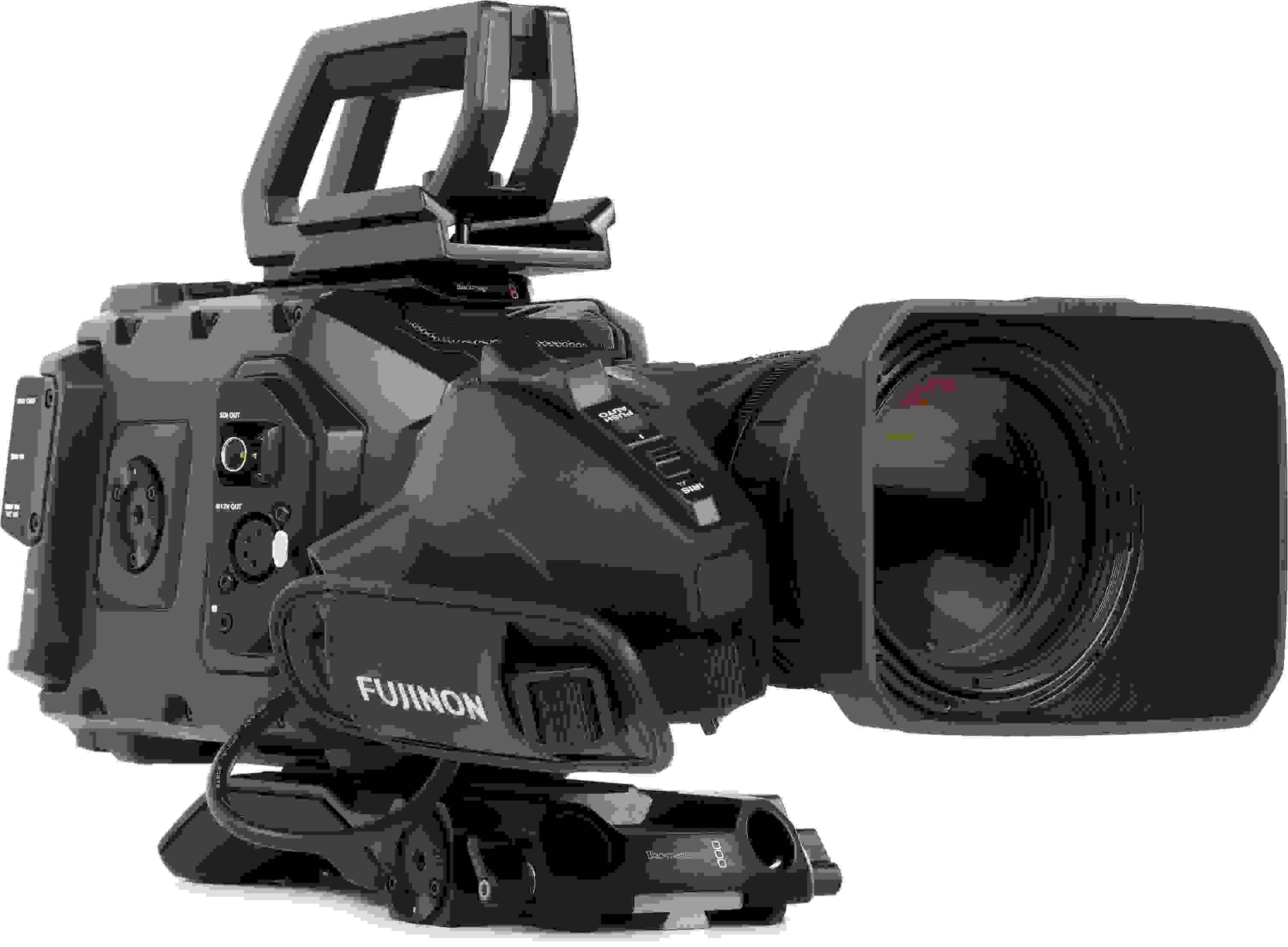Blackmagic Design URSA Broadcast G2 with Fujinon LA16x8BRM-XB1A Lens